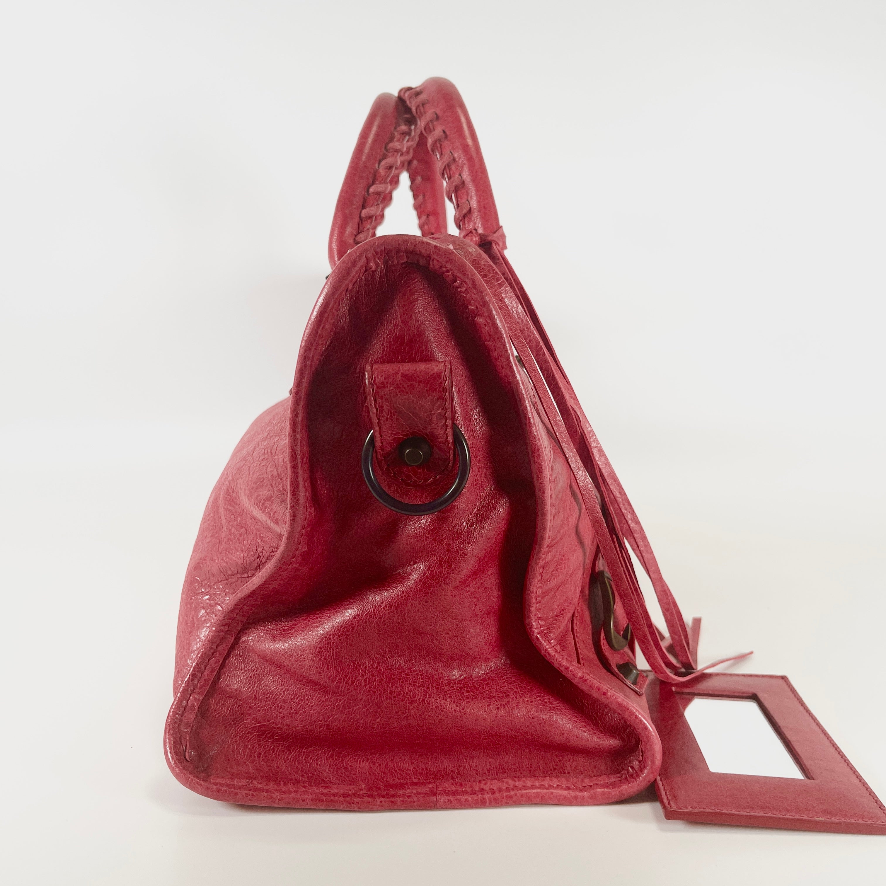 2602 secondhand BALENCIAGA brand bag Red