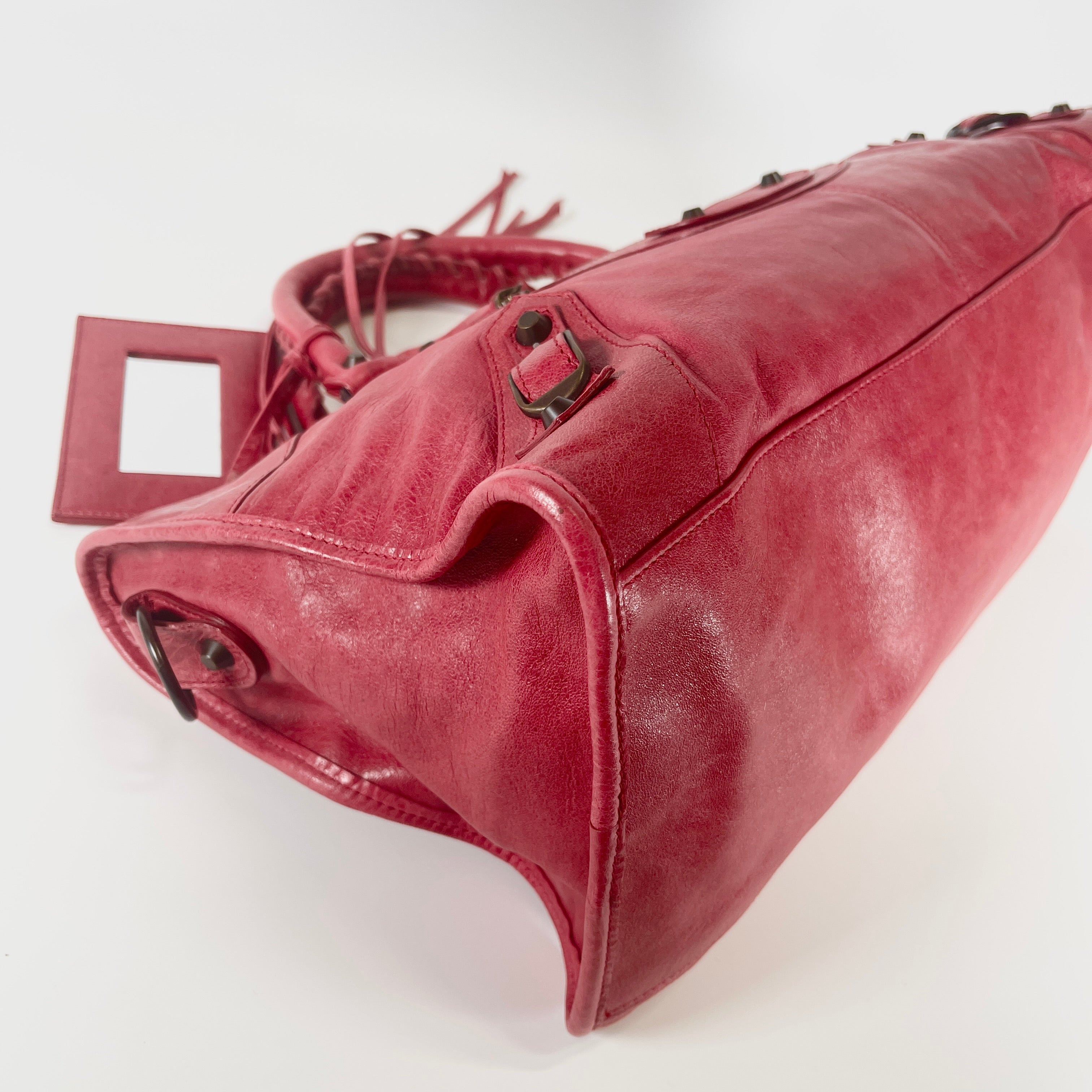2602 secondhand BALENCIAGA brand bag Red