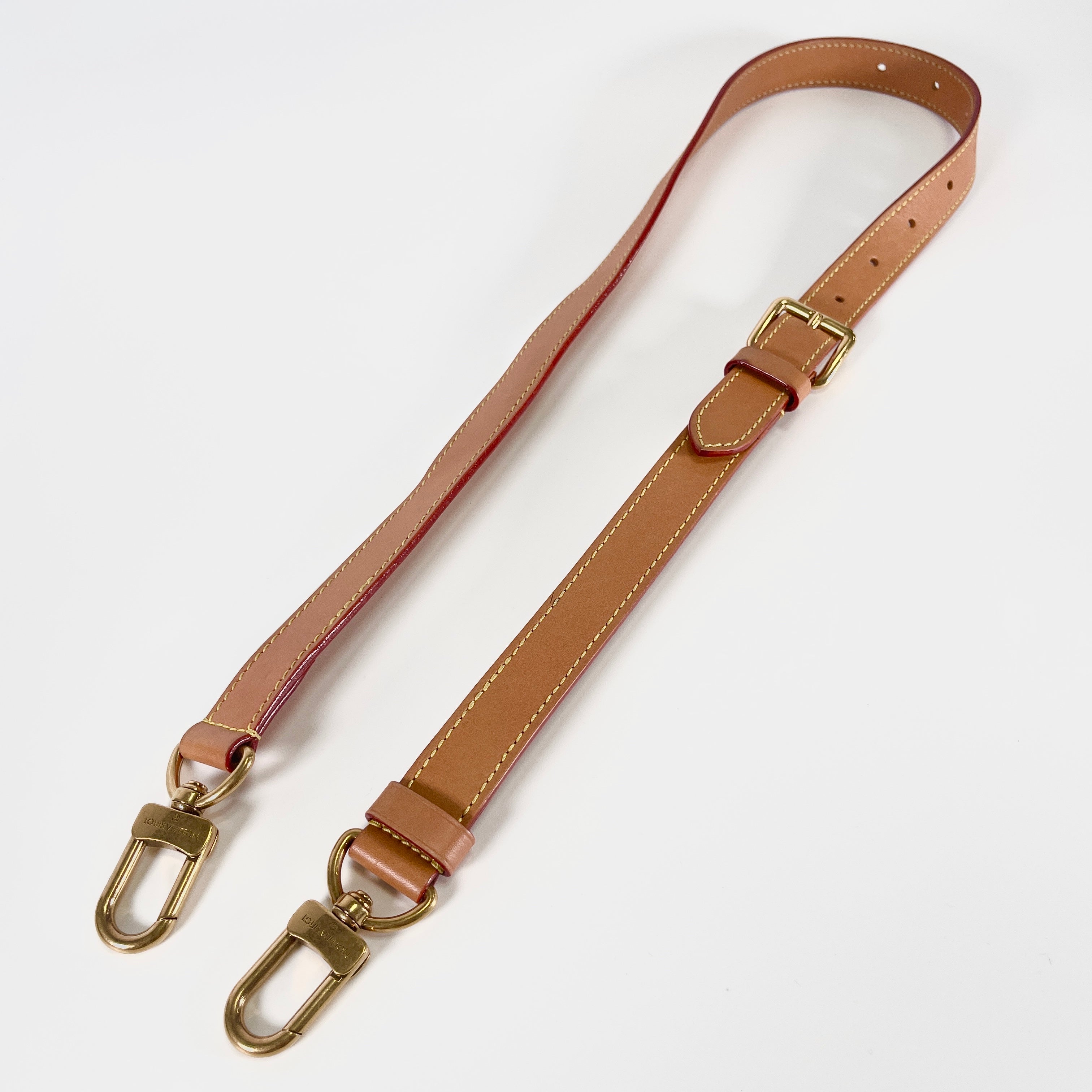 2603 secondhand LV Cuir Monogram M14026 Keepall Bandouliere 25 strap