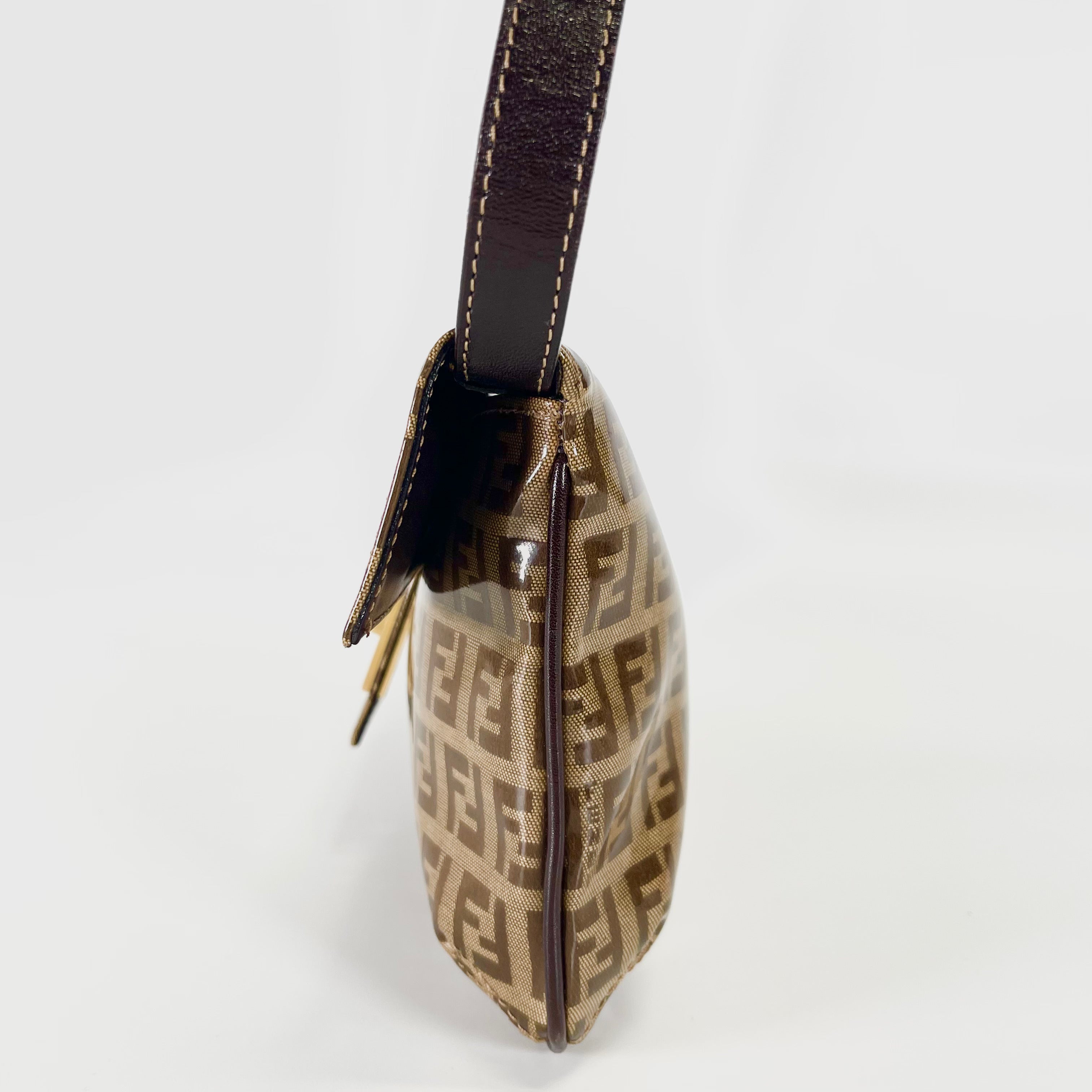 2602 secondhand FENDI Zucchino Shoulder bag