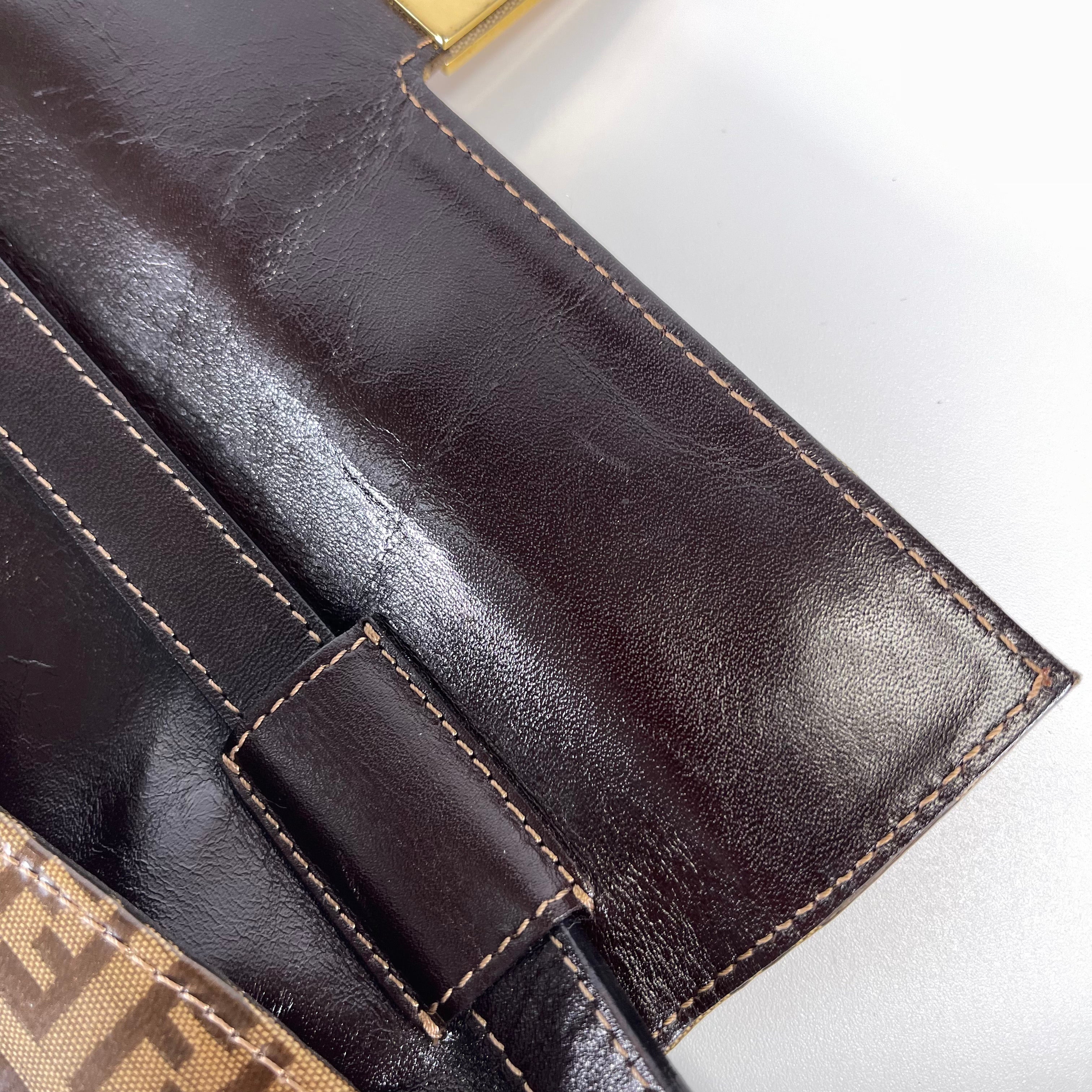 2602 secondhand FENDI Zucchino Shoulder bag