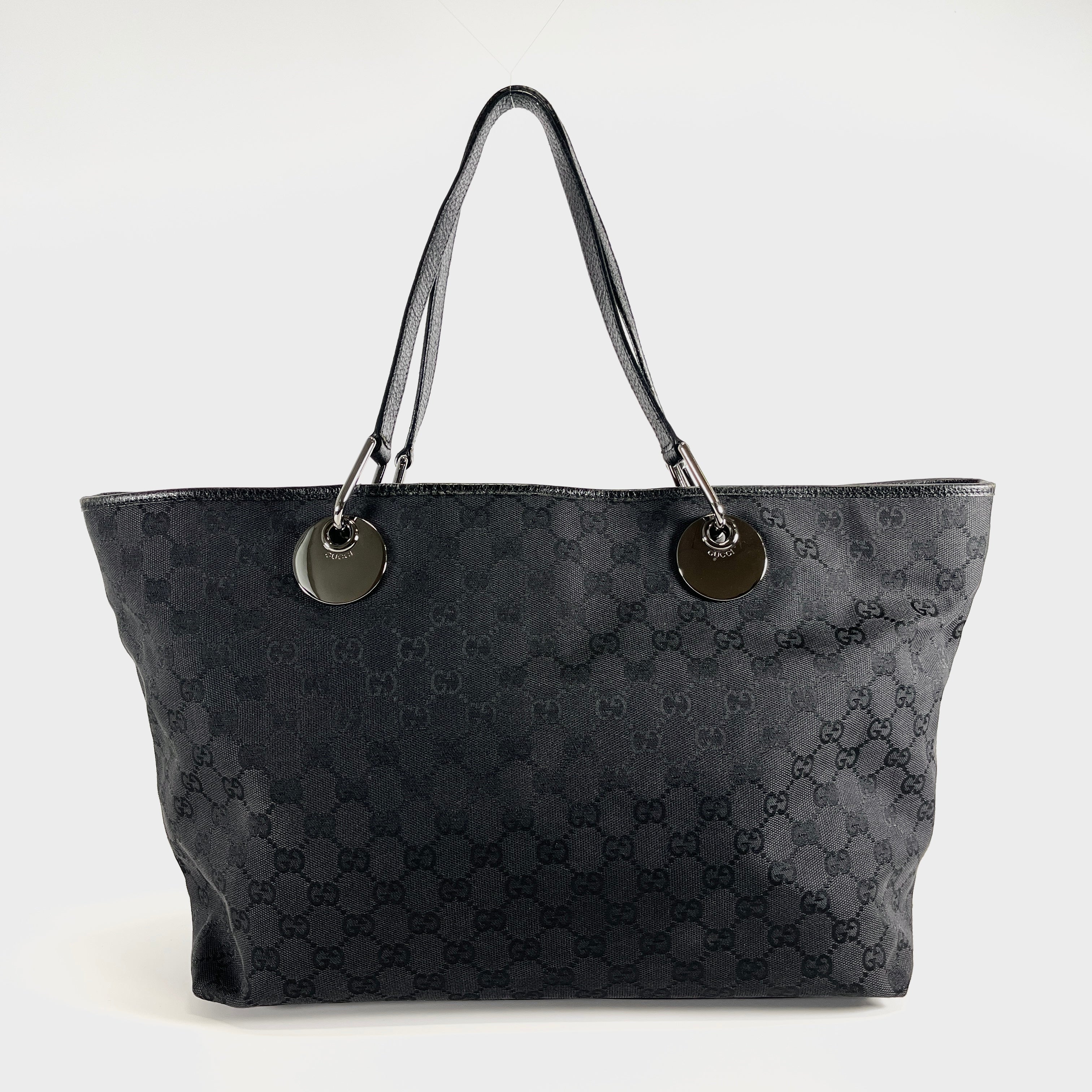 2605 secondhand GUCCI brand bag Tote black