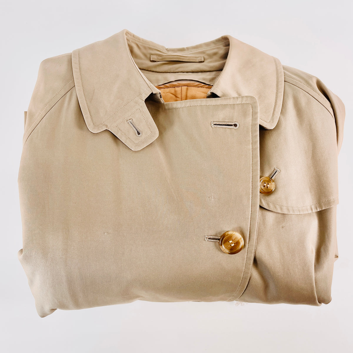 2606 secondhand BURBERRY coat Khaki