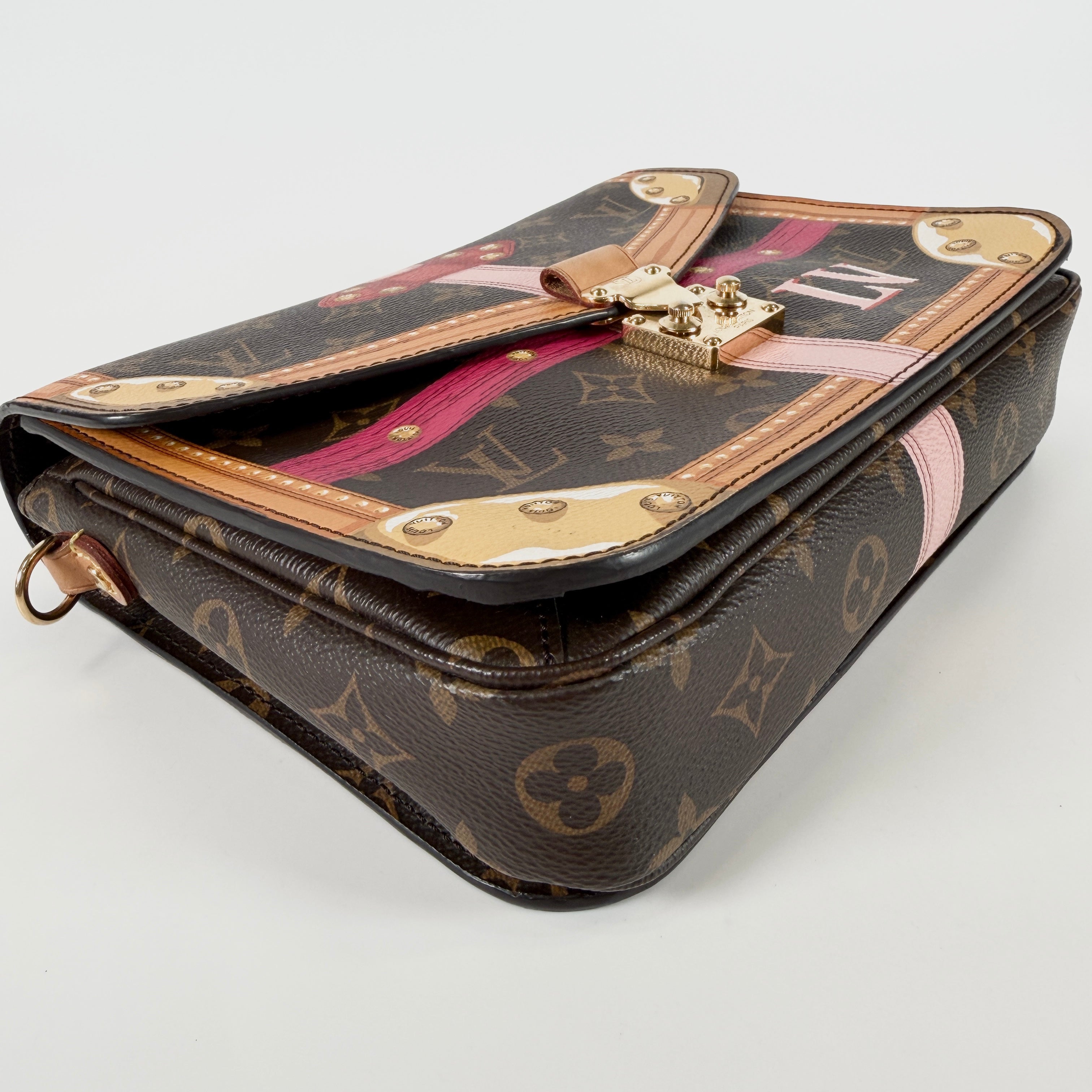 2605 secondhand LV Monogram M43628 trunk Pochette Metis DR2168