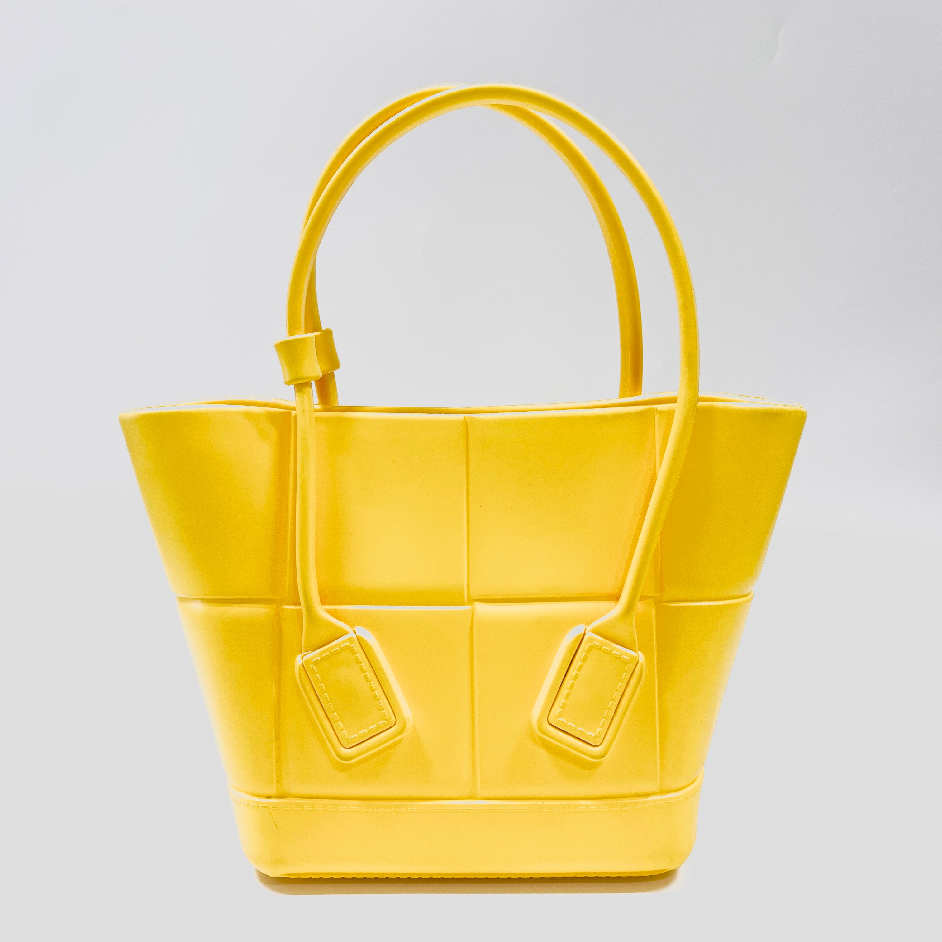 2605 secondhand BOTTEGAVENETA Tote Yellow