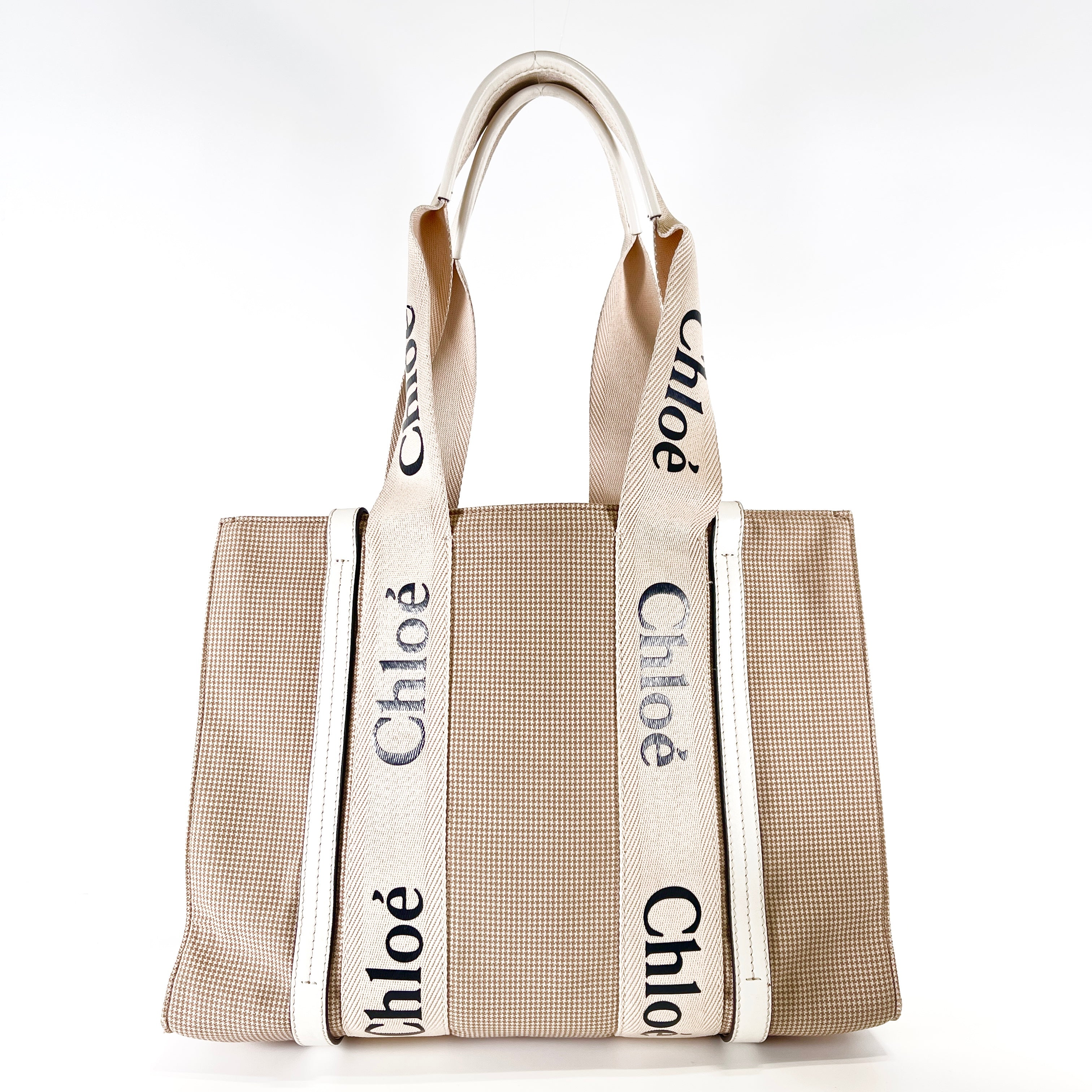 2605 secondhand Chloe Woody medium Tote Bag