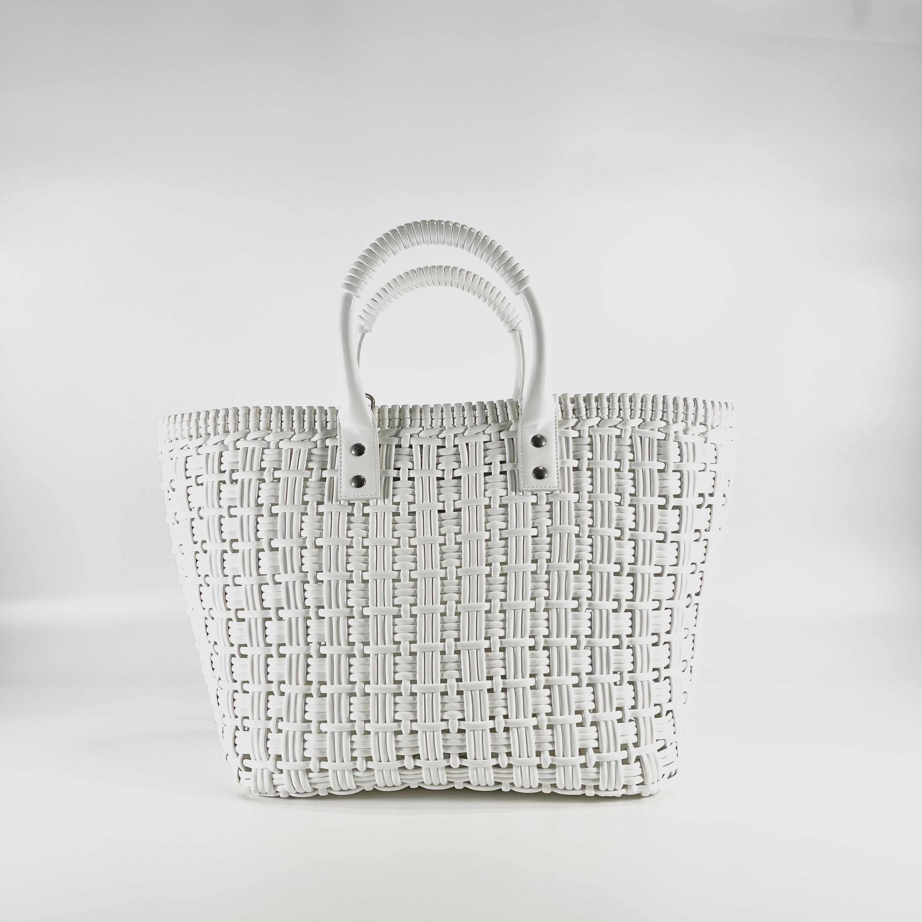 2602 secondhand BALENCIAGA bistro basket hand bag