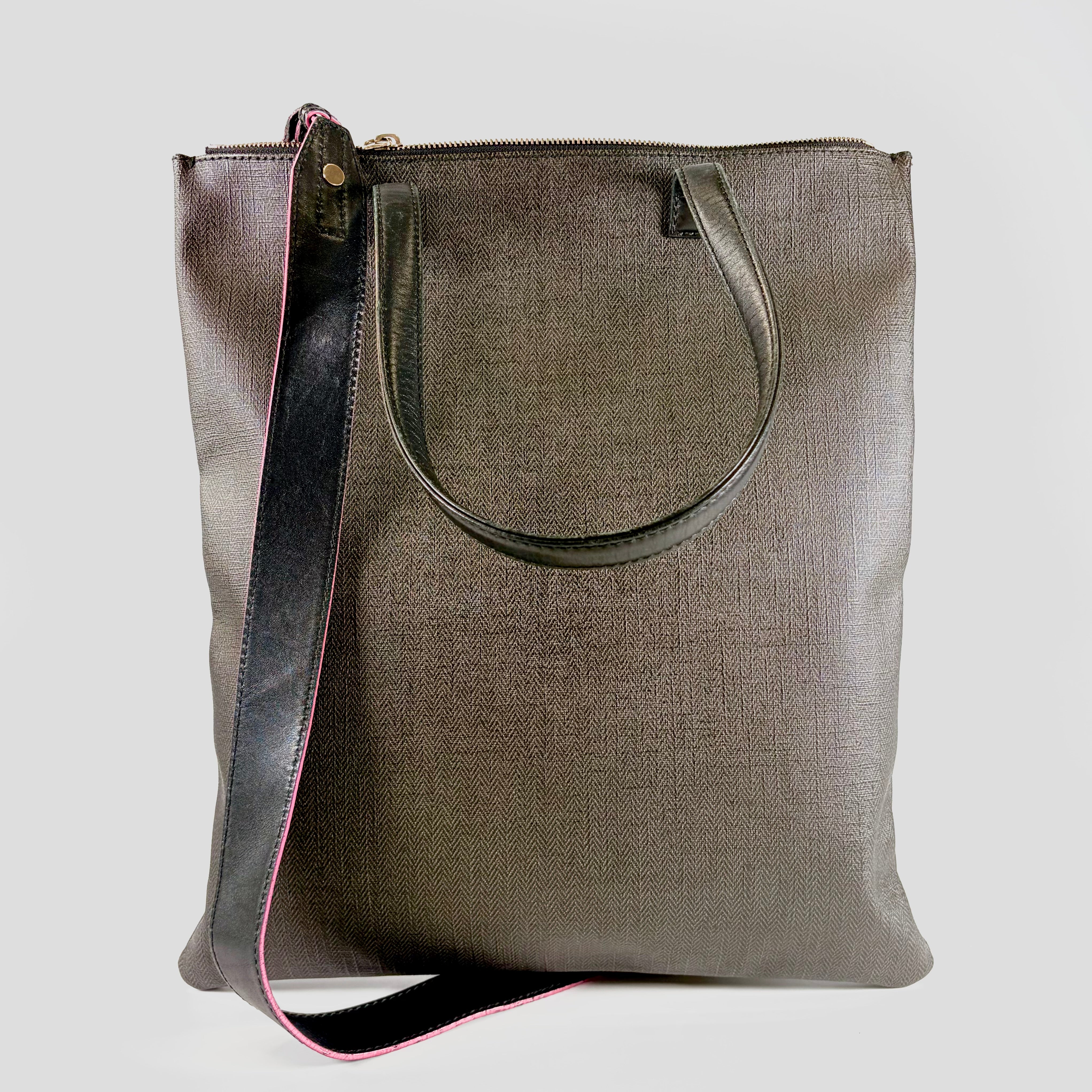 Bvlgari PVC Logo 2Way Tote Bag