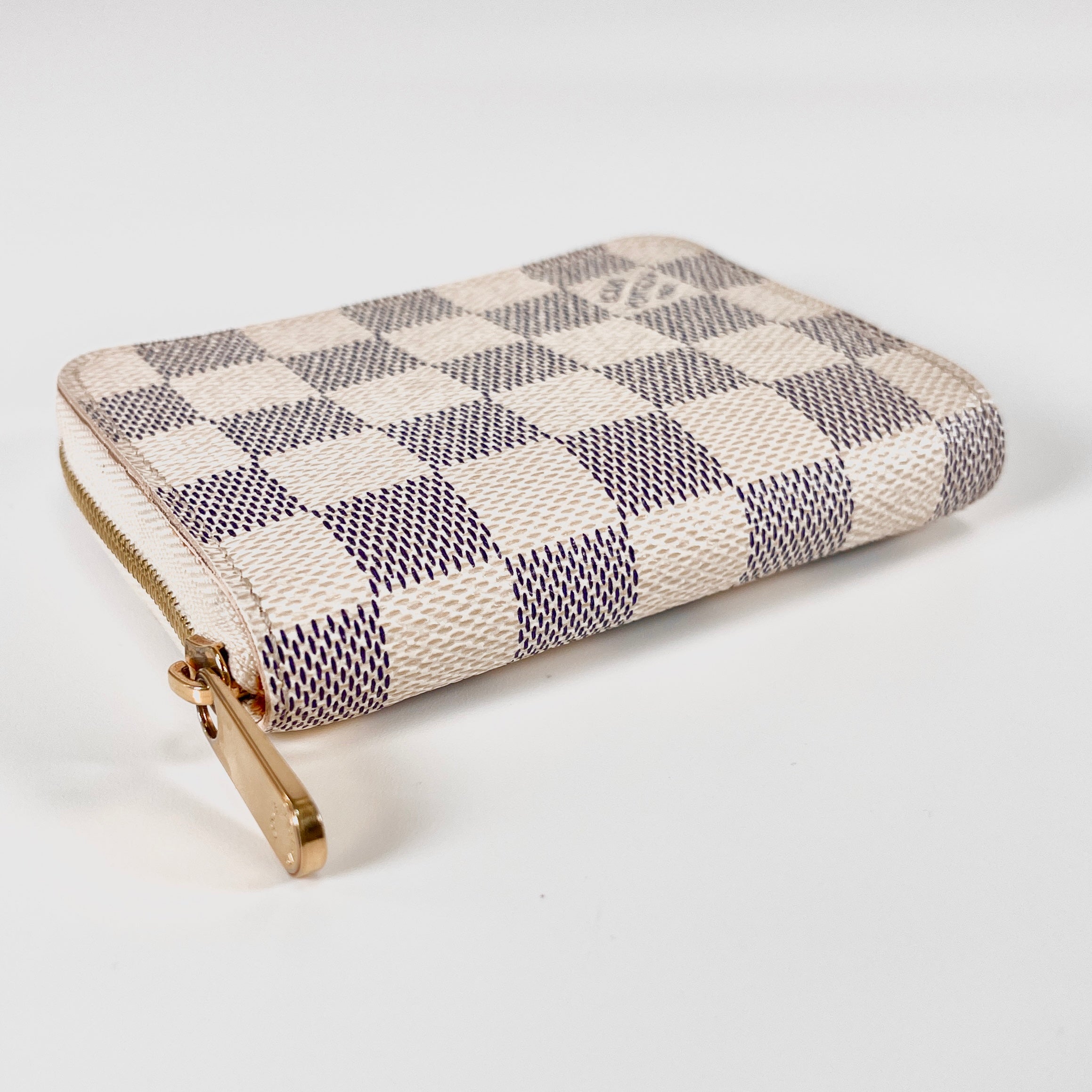 2603 secondhand LV Damier Azure ★ Zippy coin purse