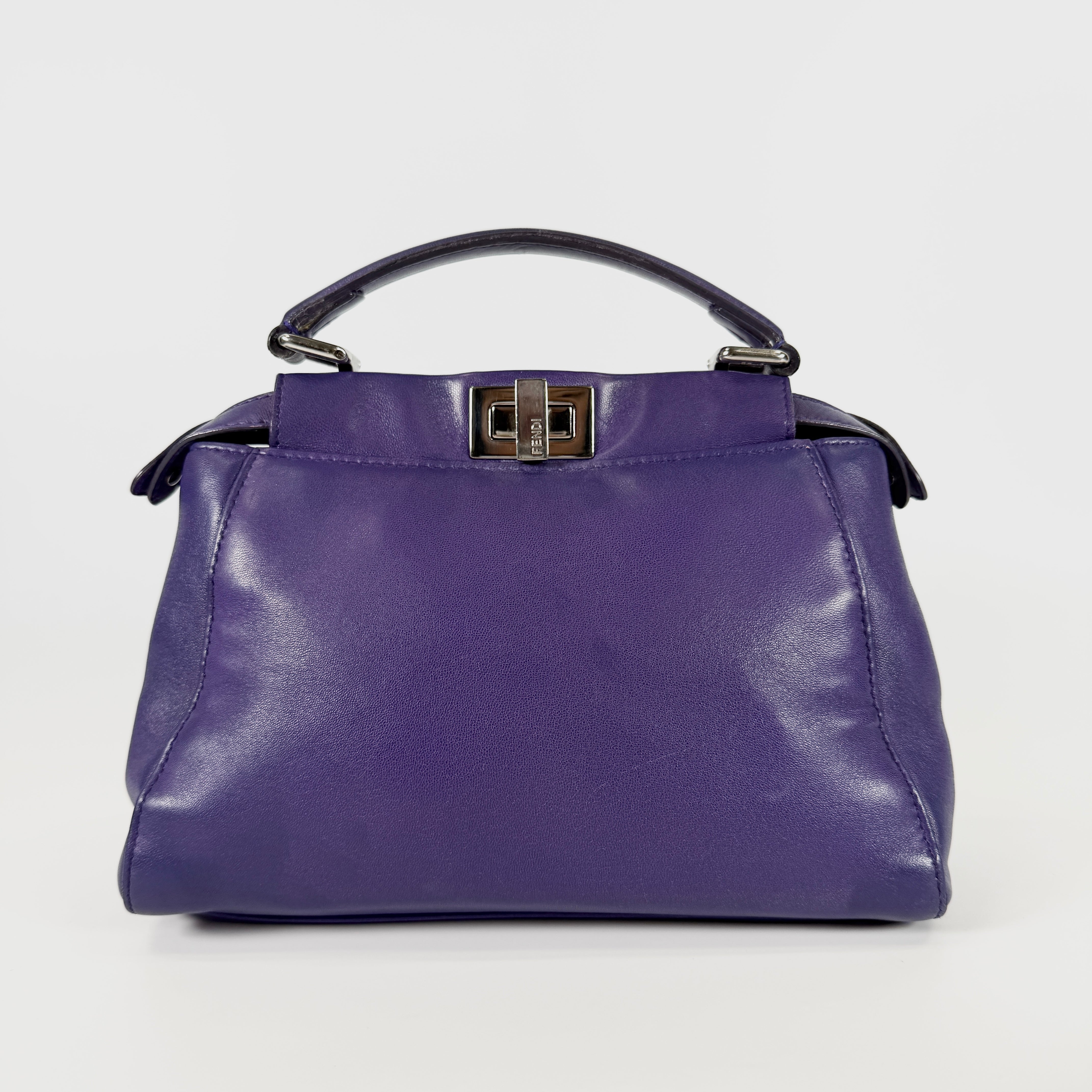 2606 secondhand FENDI mini Peekaboo