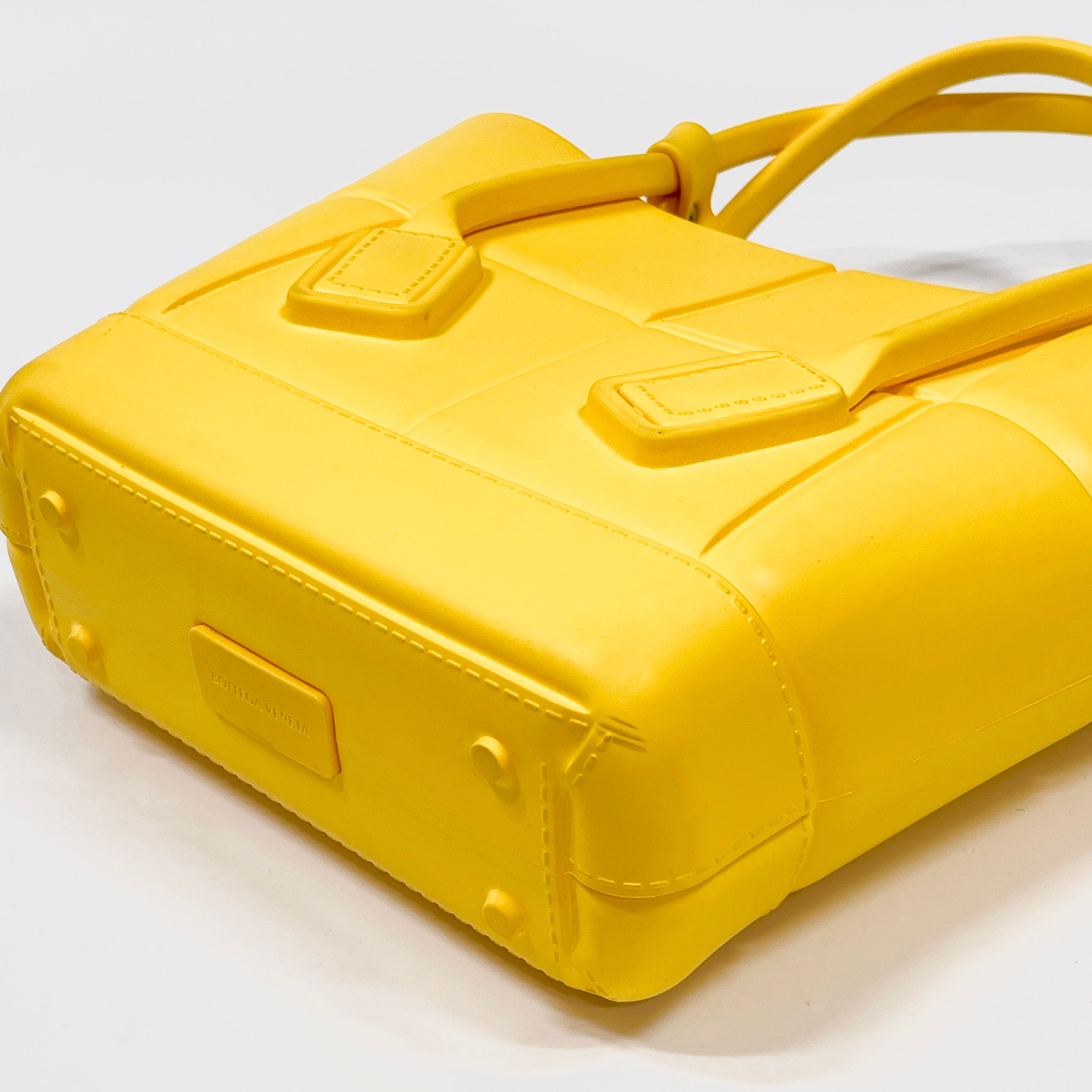 2605 secondhand BOTTEGAVENETA Tote Yellow