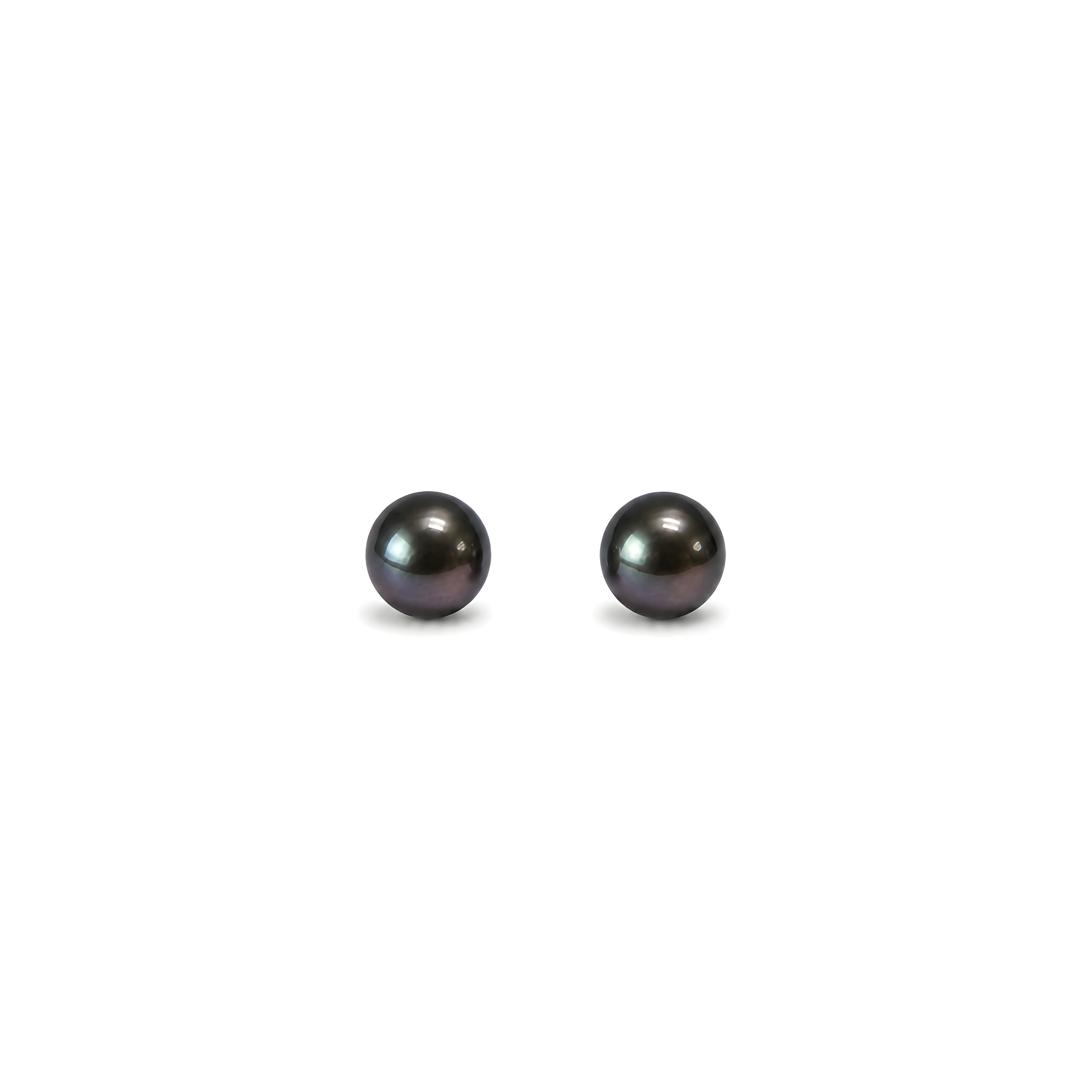 2607 Secondhand Pt900 earrings pearl 5.0-5.5mm