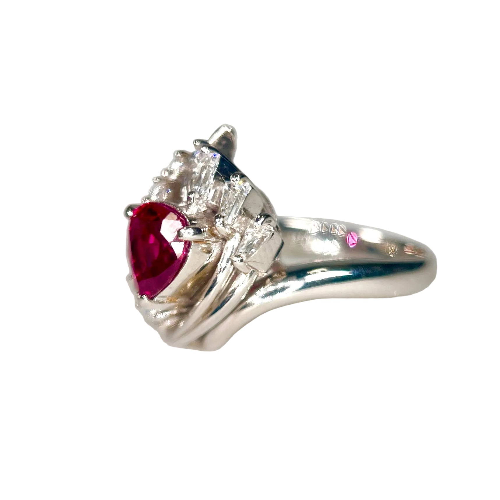 2601 Pm900 Ring R1.16ct/D0.37/0.29ct 1.16g #10