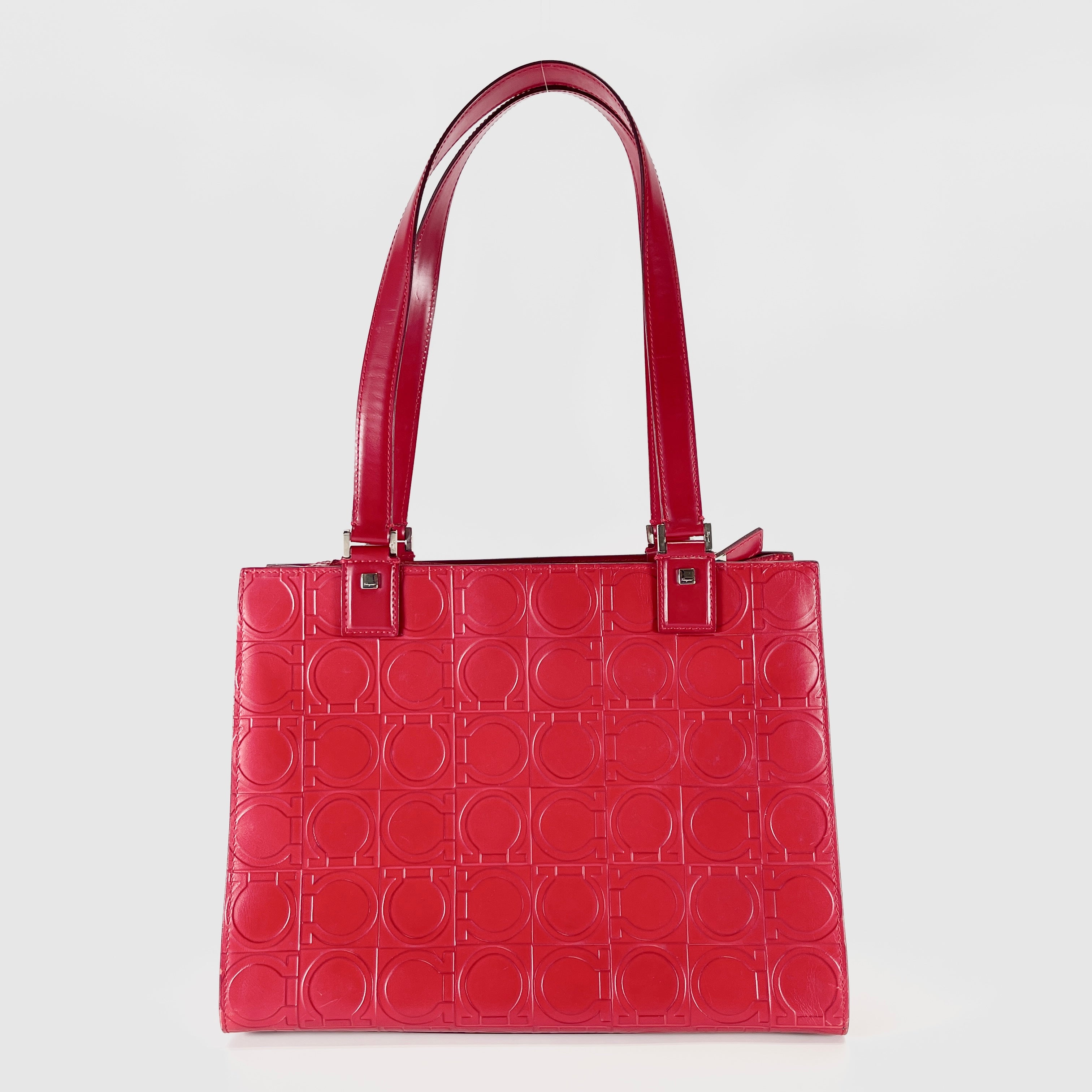 2605 secondhand Ferragamo Gancini Tote Bag