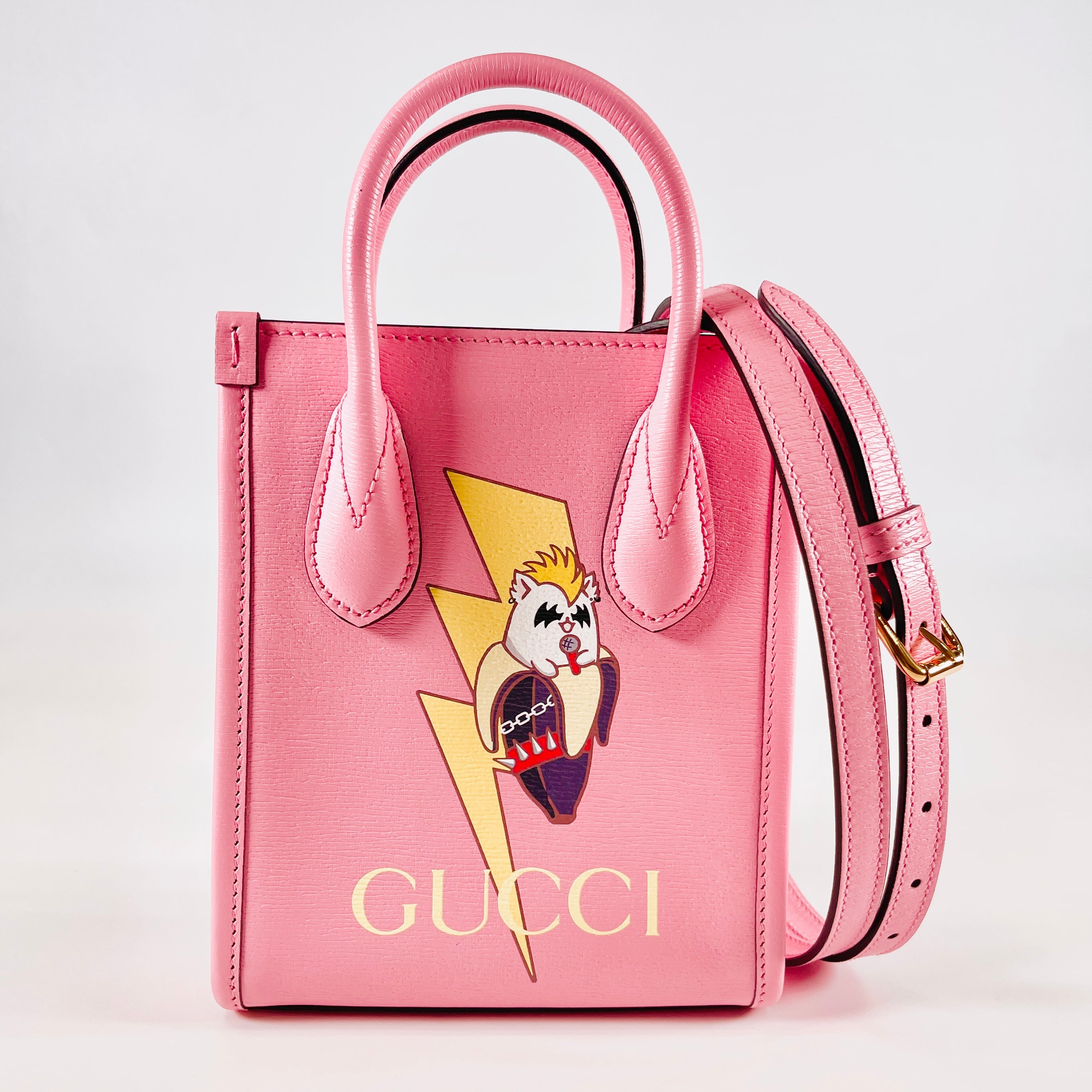 2604 secondhand GUCCI Print 2Way bag