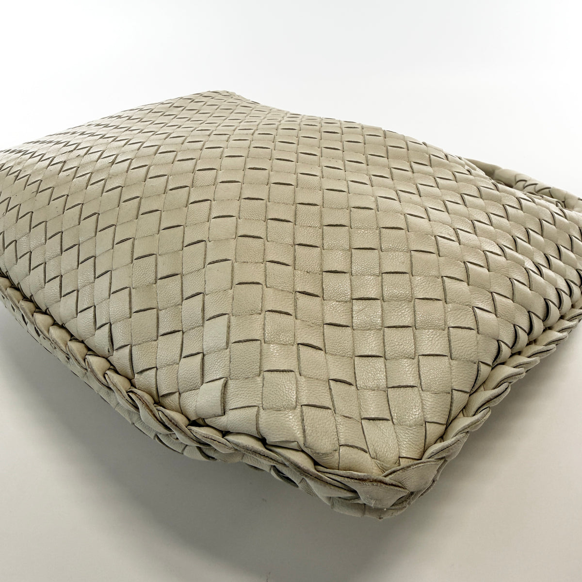 2607 secondhand BOTTEGAVENETA Shoulder bag / Crossbody Bag hobo bag Intrecciato