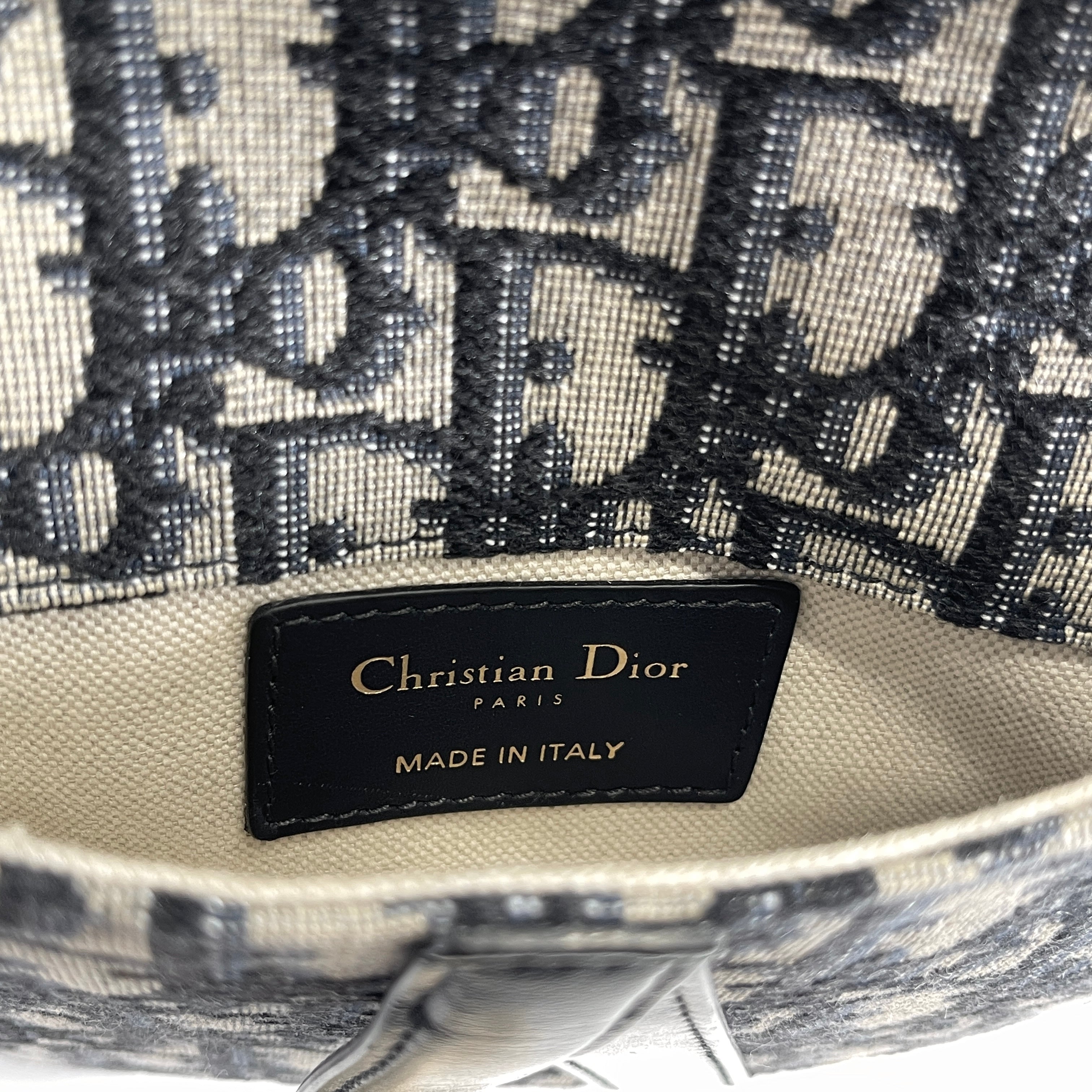 2605 secondhand CD of leak saddle canvas Waist pouch Navy