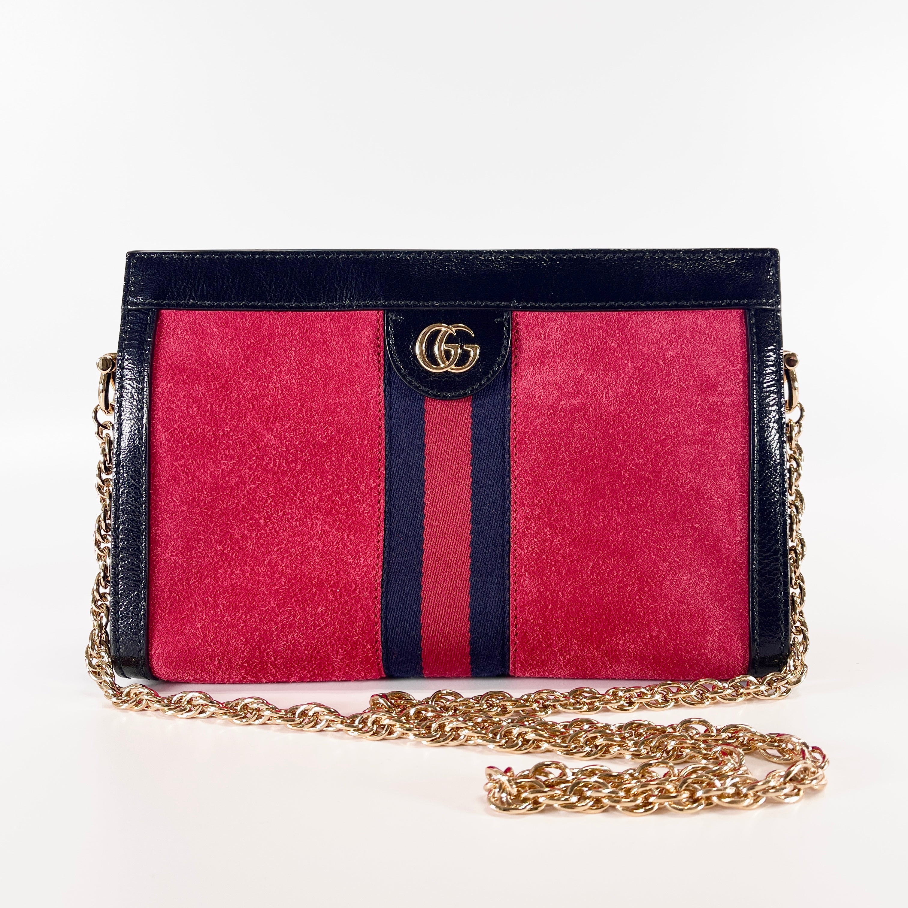 2605 secondhand GUCCI Ophidia Chain Shoulder Bag