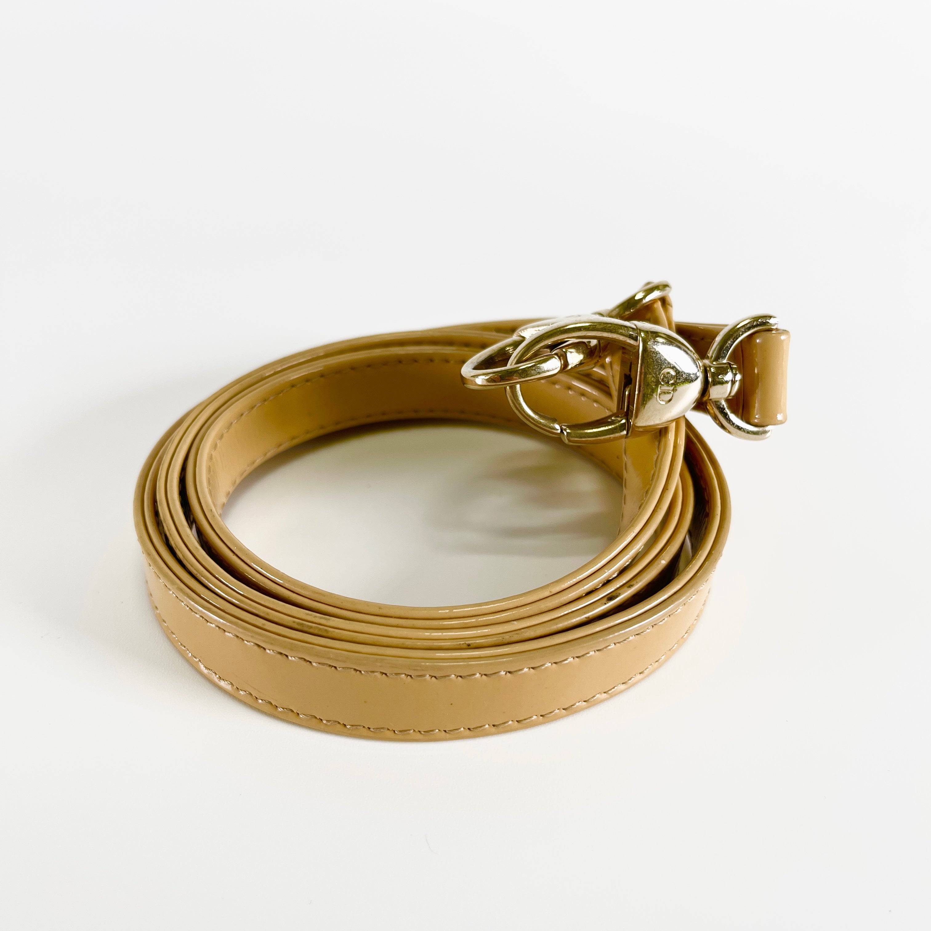 2604 secondhand CD Lady Dior Large patent