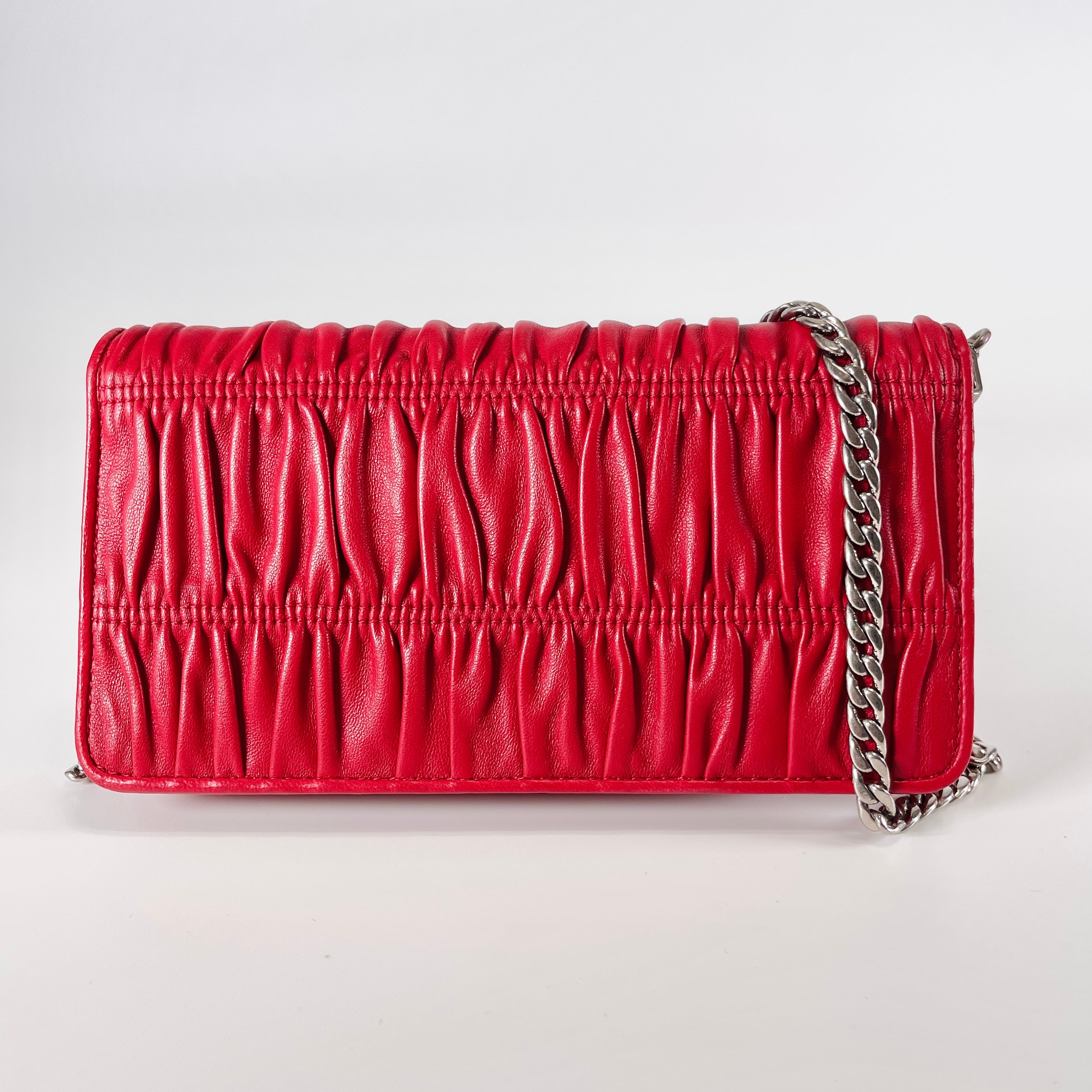 2607 secondhand PRADA Chain Shoulder Bag