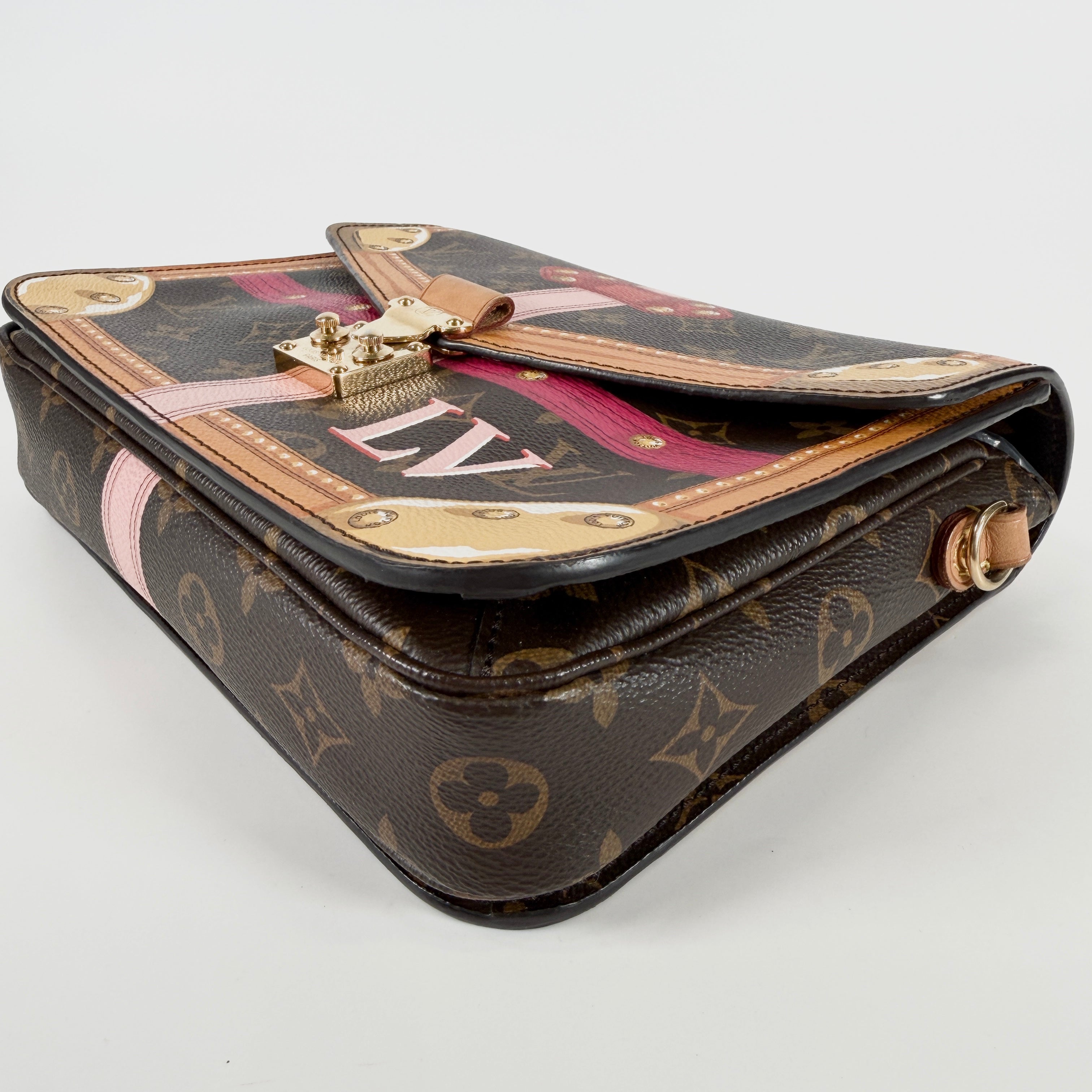 2605 secondhand LV Monogram M43628 trunk Pochette Metis DR2168
