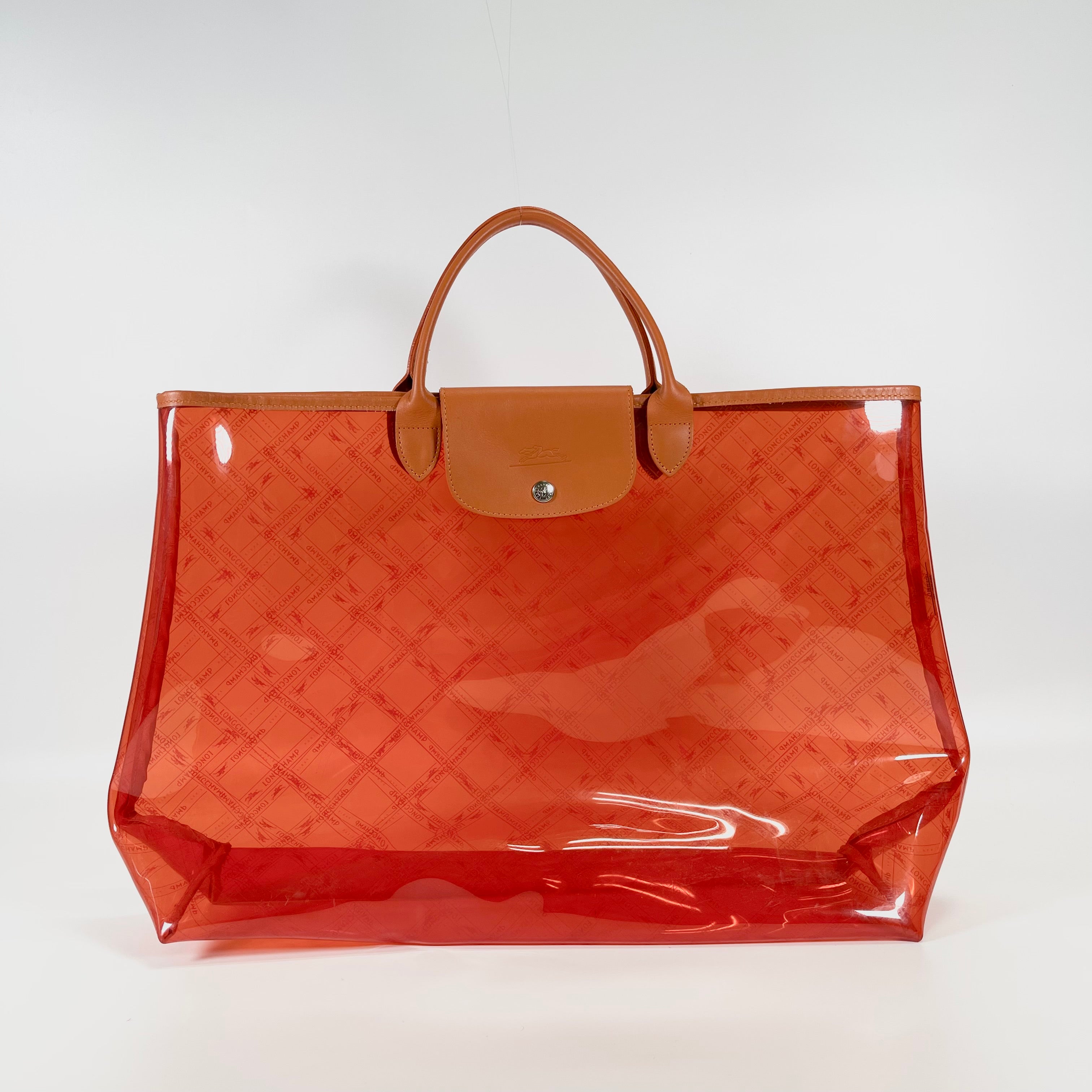 2604 secondhand LONGCHAMP PVC