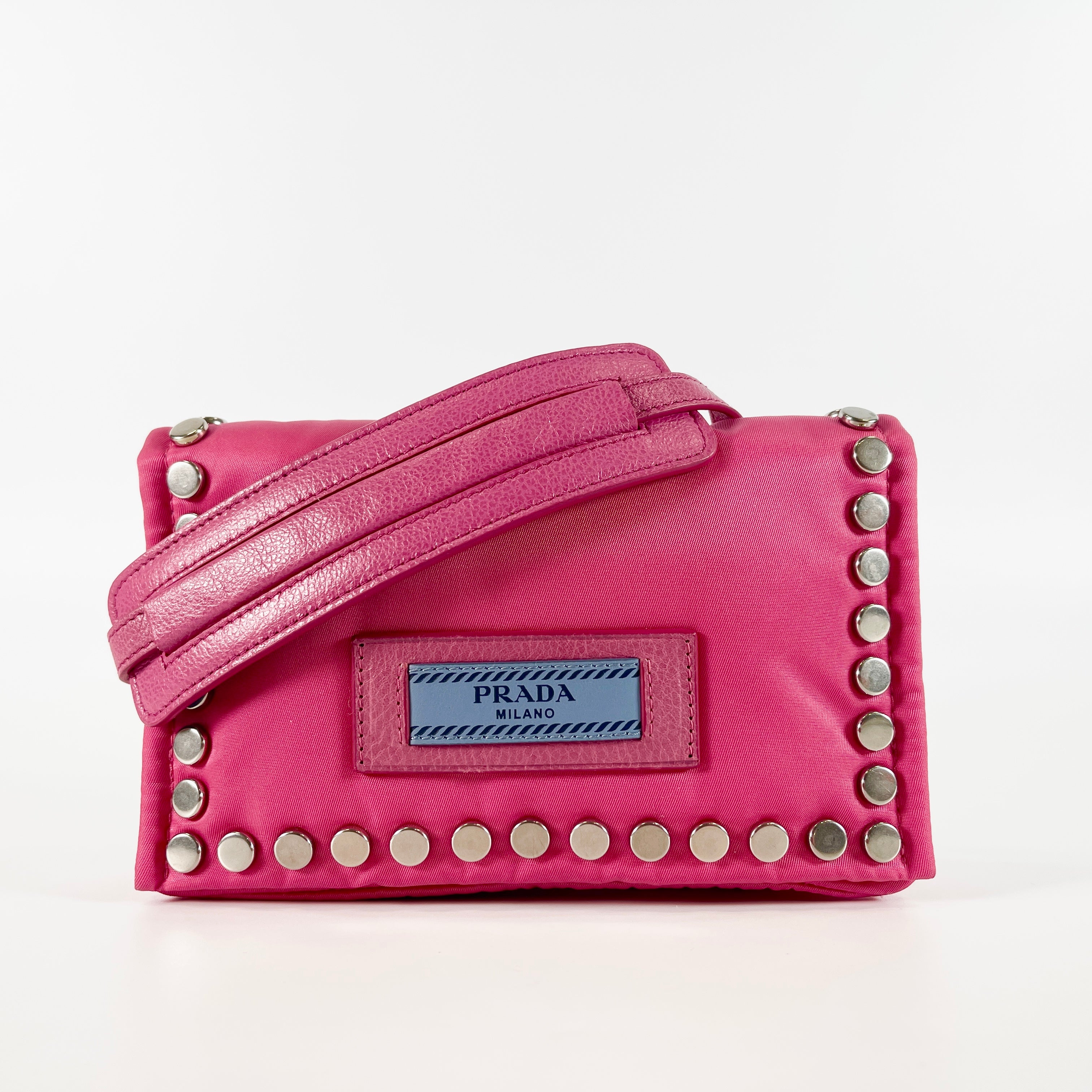 2604 secondhand PRADA nylon Shoulder bag