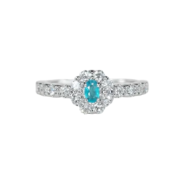 2606 secondhand Pt900 T0.08ct/D0.40ct 3.19ｇ