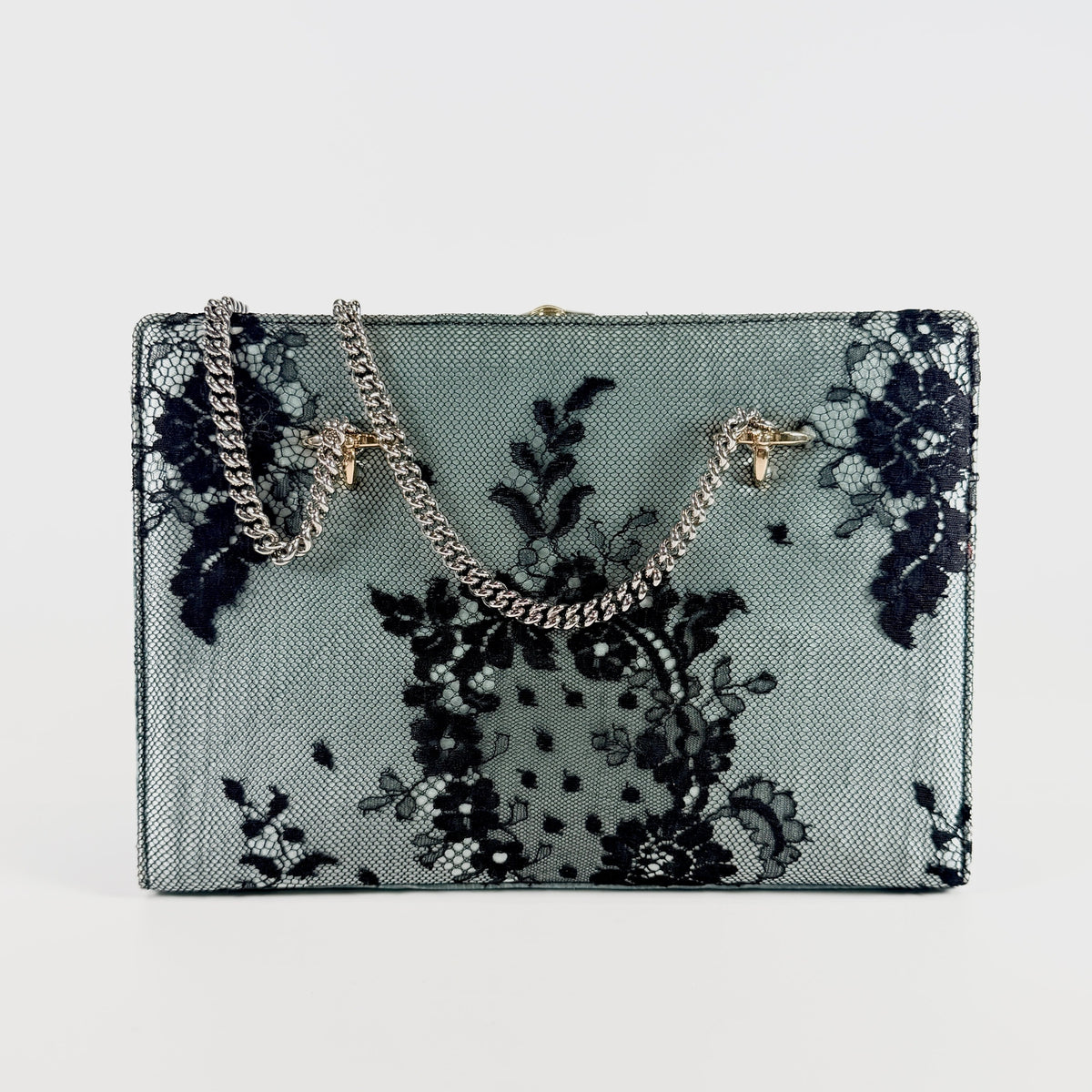 Used Shoulder Bag Race Frame Chain Shoulder Bag