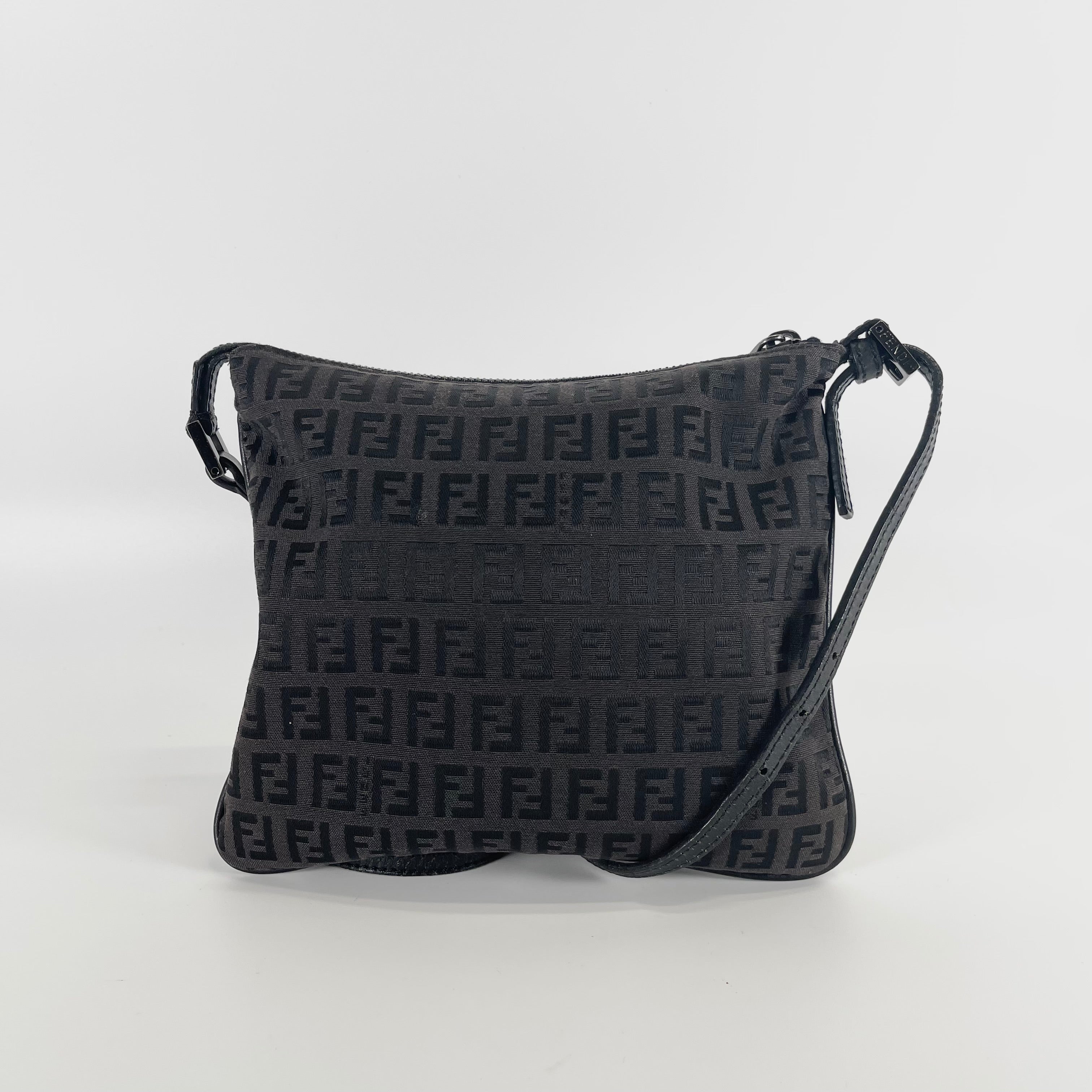 2602 secondhand FENDI bag / others Zucchino Pattern Small Shoulder bag