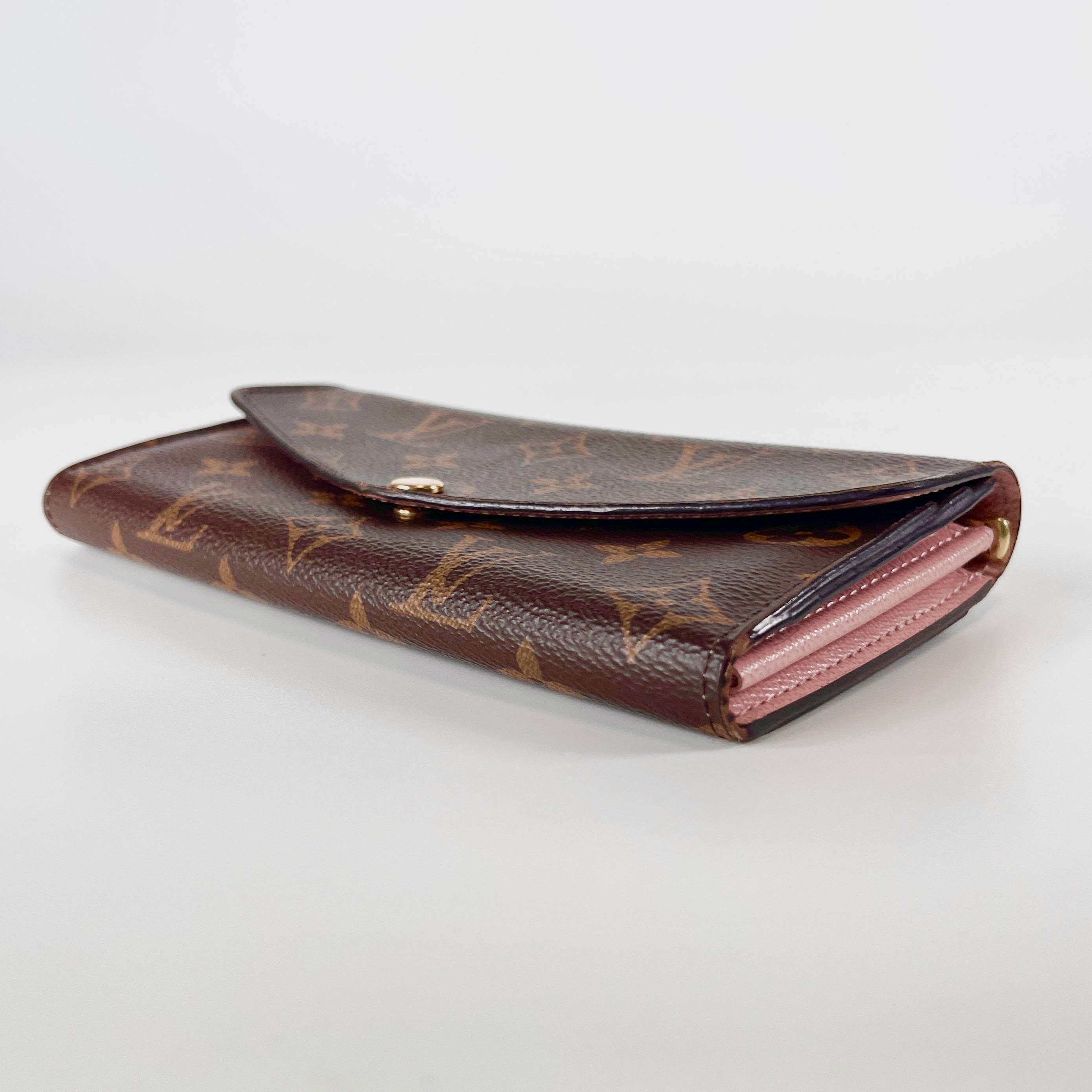 2603 secondhand LV Monogram ★ Portefeuille Sarah Rose Ballerina