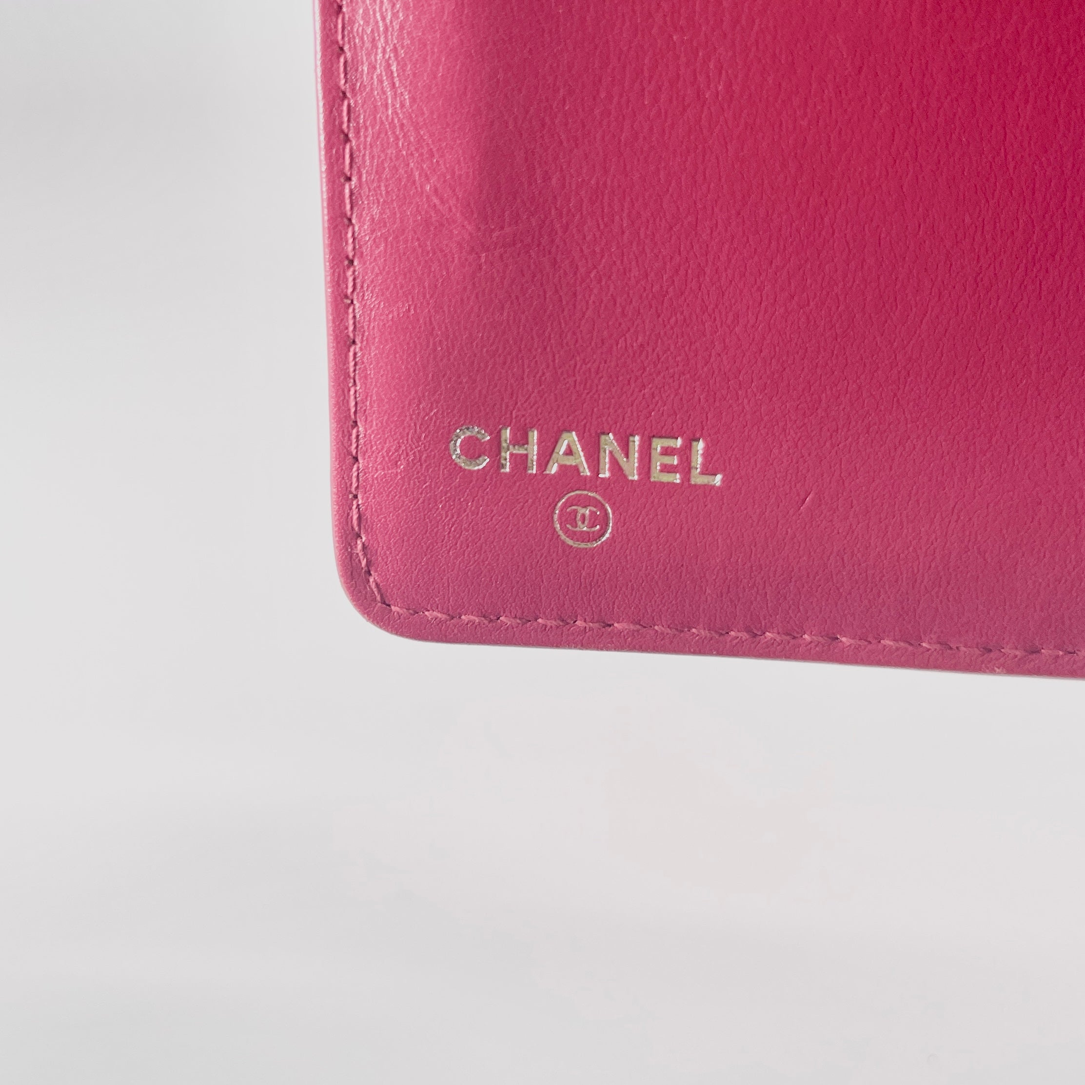 2603 secondhand CHANEL Camellia wallet