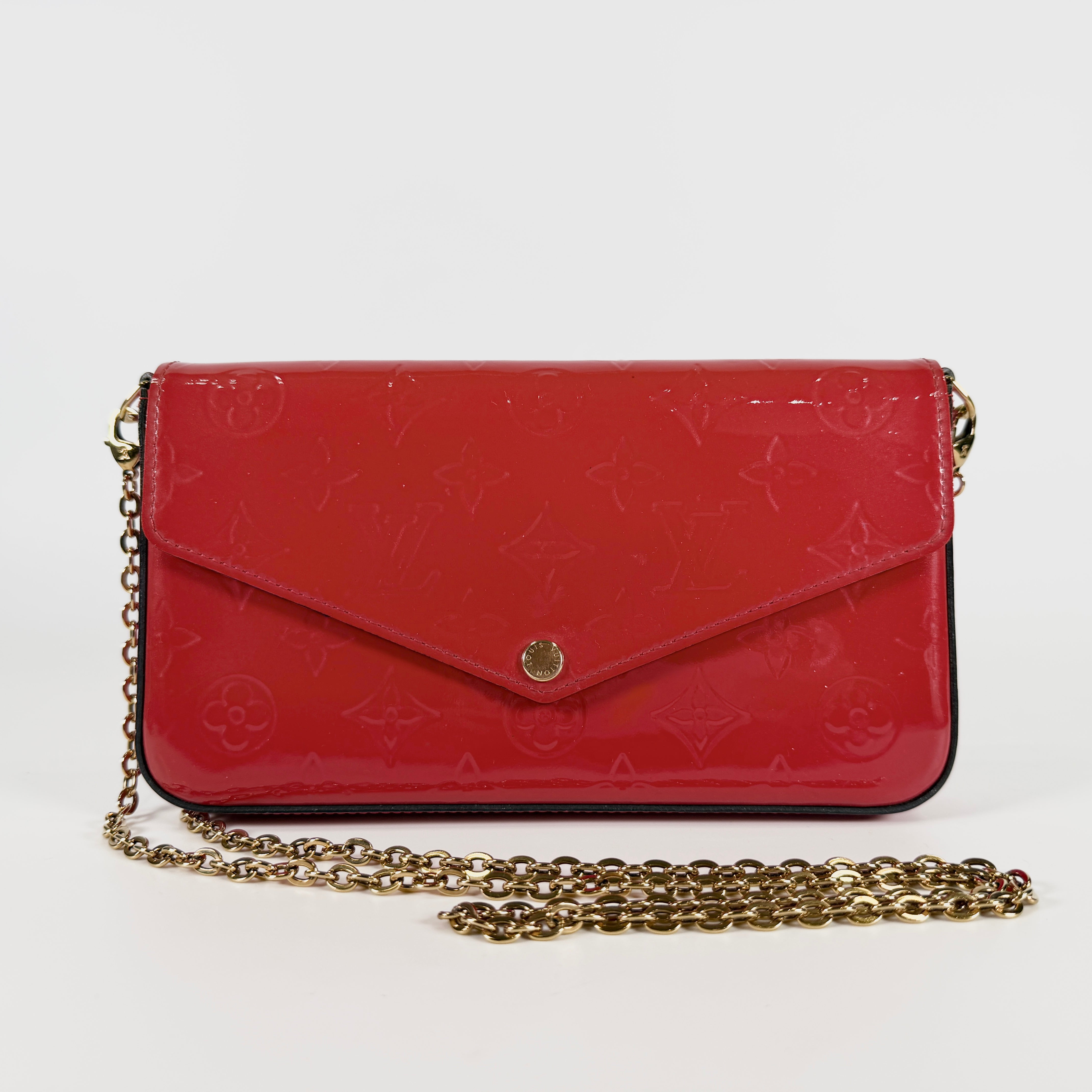 2605 secondhand LV bag / others Pochette Felicie Vernis
