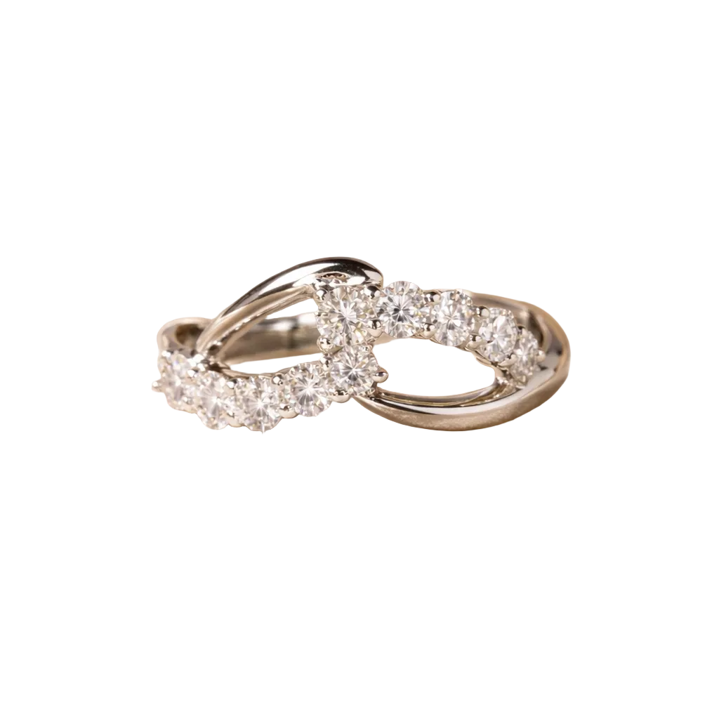 2604 PtRing D0.55ct 3.9g