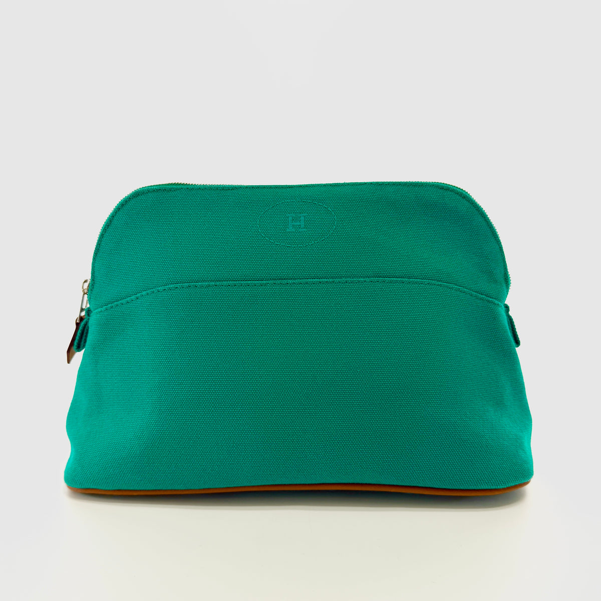 2606 secondhand HERMES Bolide pouch green