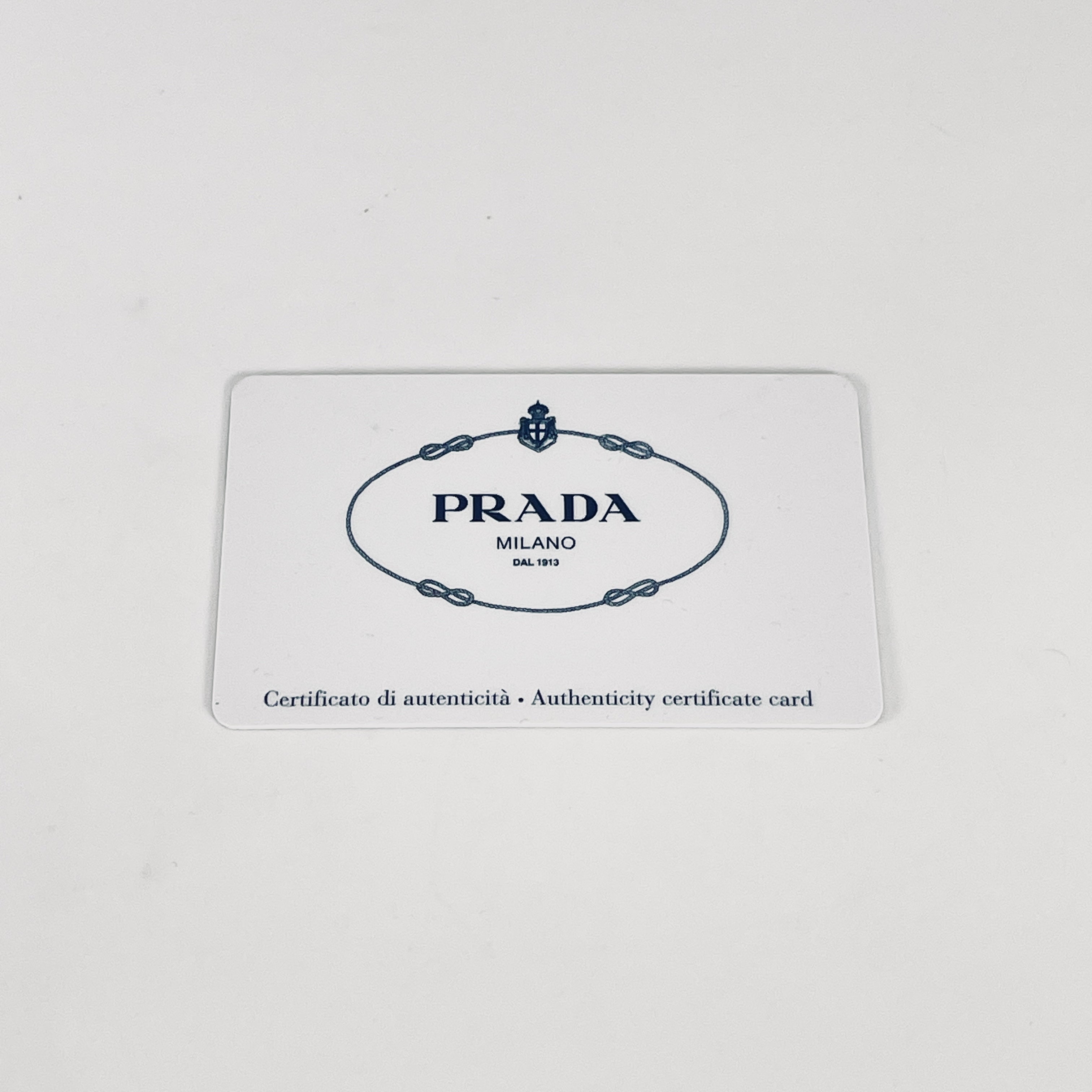 2605 secondhand PRADA B1877B Canapa denim Tote Bag