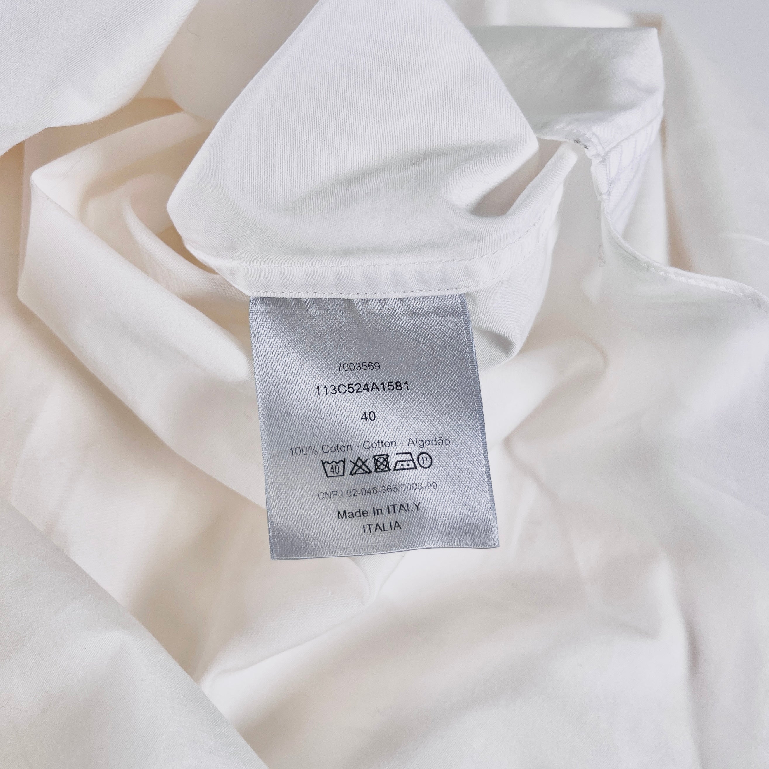 2606 secondhand CD shirt 113C524A1581 white