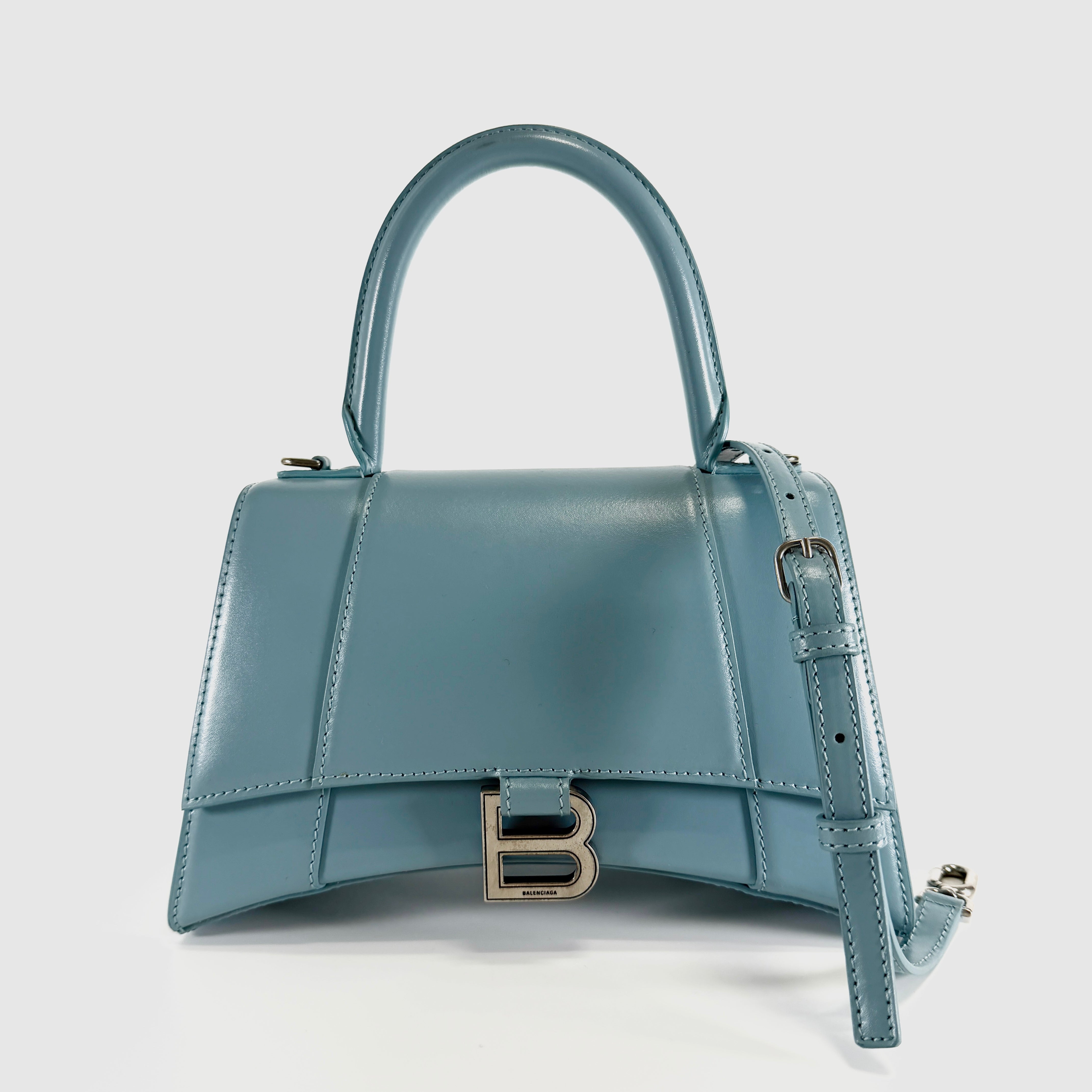 2606 secondhand BALENCIAGA Hourglass 2WAY hand bag