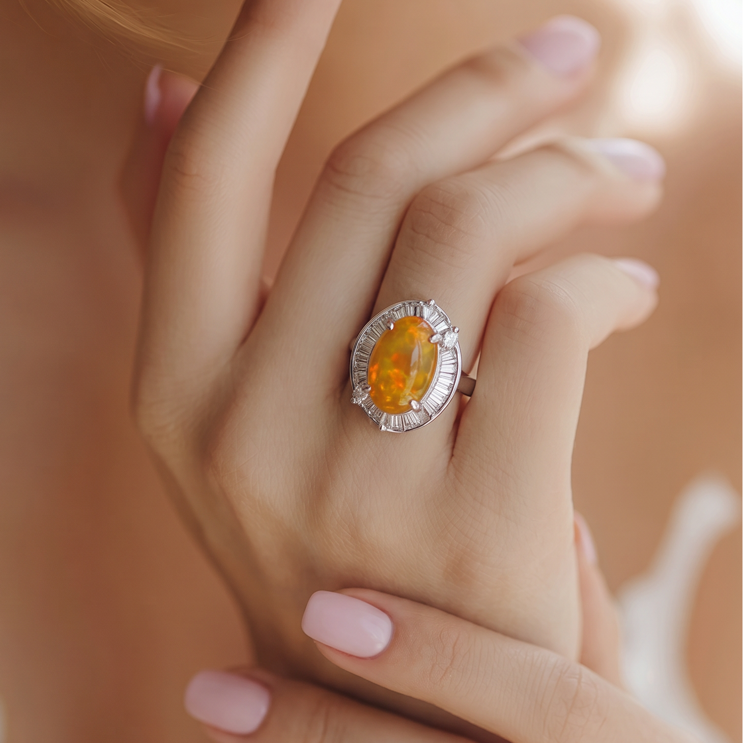 2606 secondhand Pt900 OP2.36ct/D0.80ct 7.95ｇ