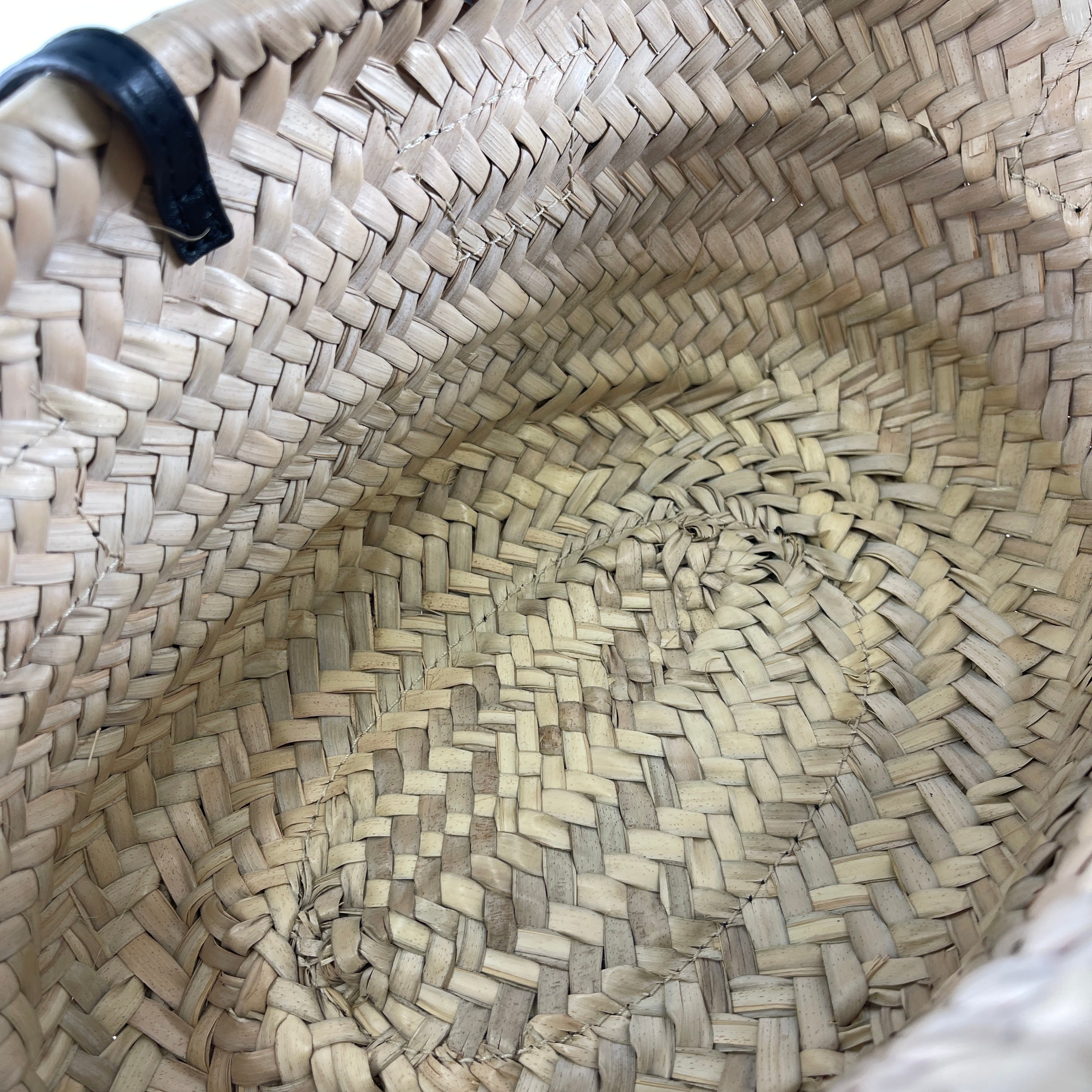 2602 secondhand Chloe basket bag 2WAY straw