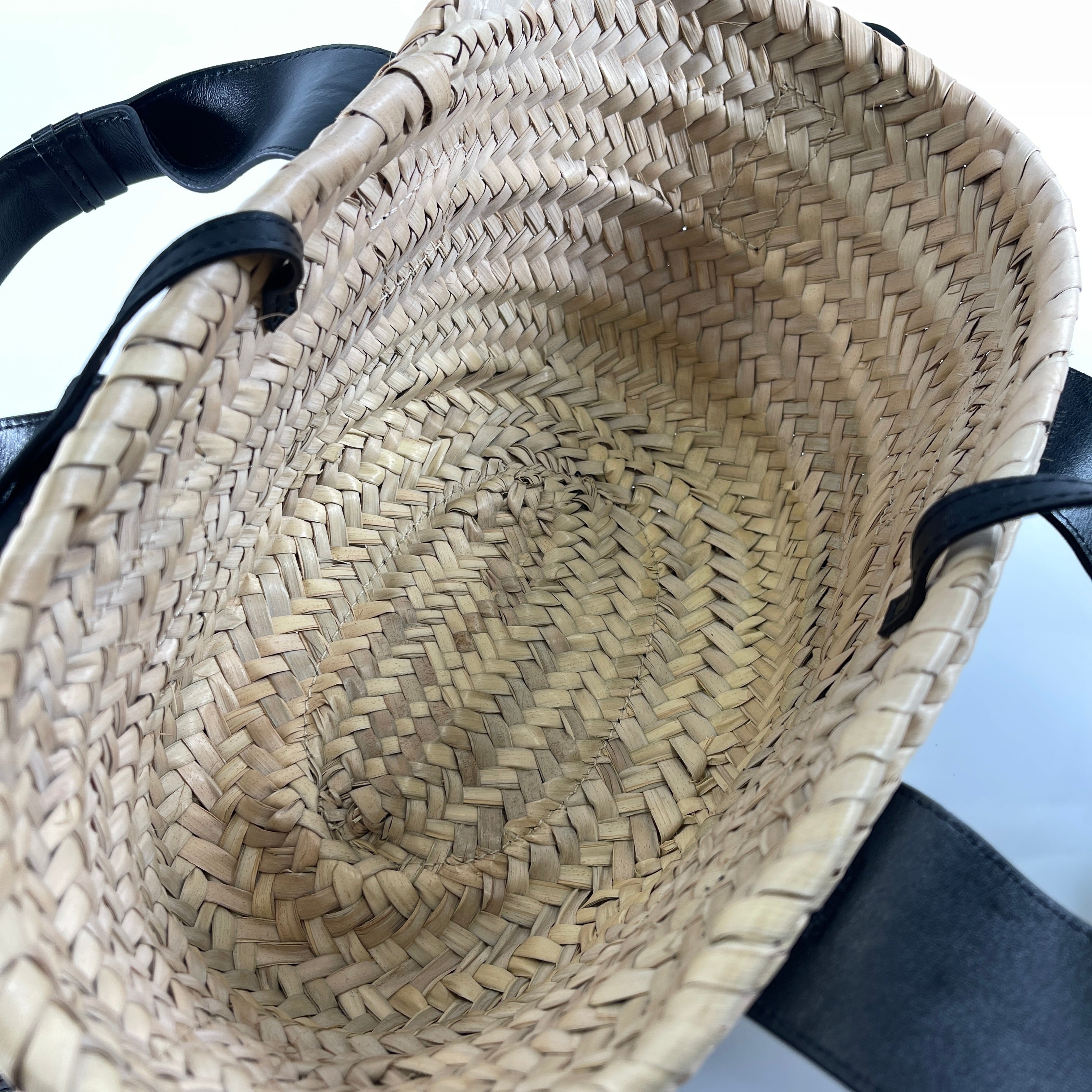 2602 secondhand Chloe basket bag 2WAY straw