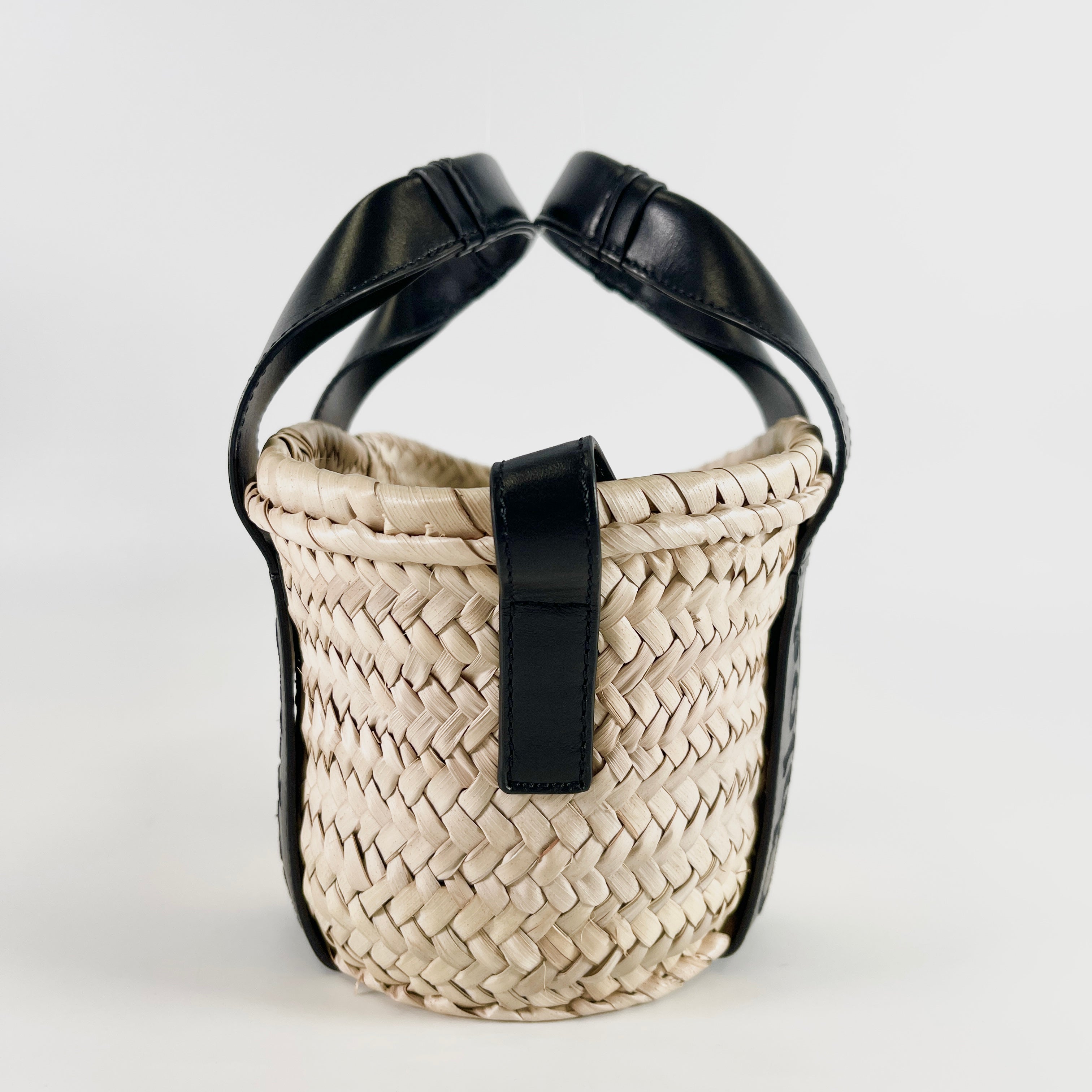 2602 secondhand Chloe basket bag 2WAY straw