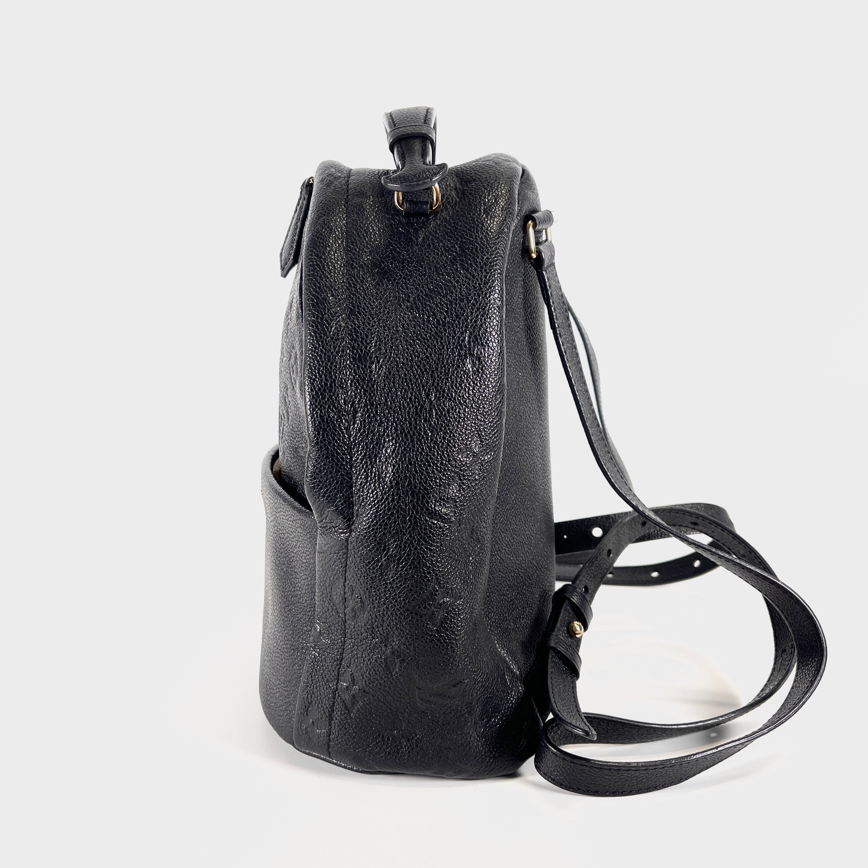 2603 secondhand LV Monogram Empreinte backpack M44016 CA1118 black