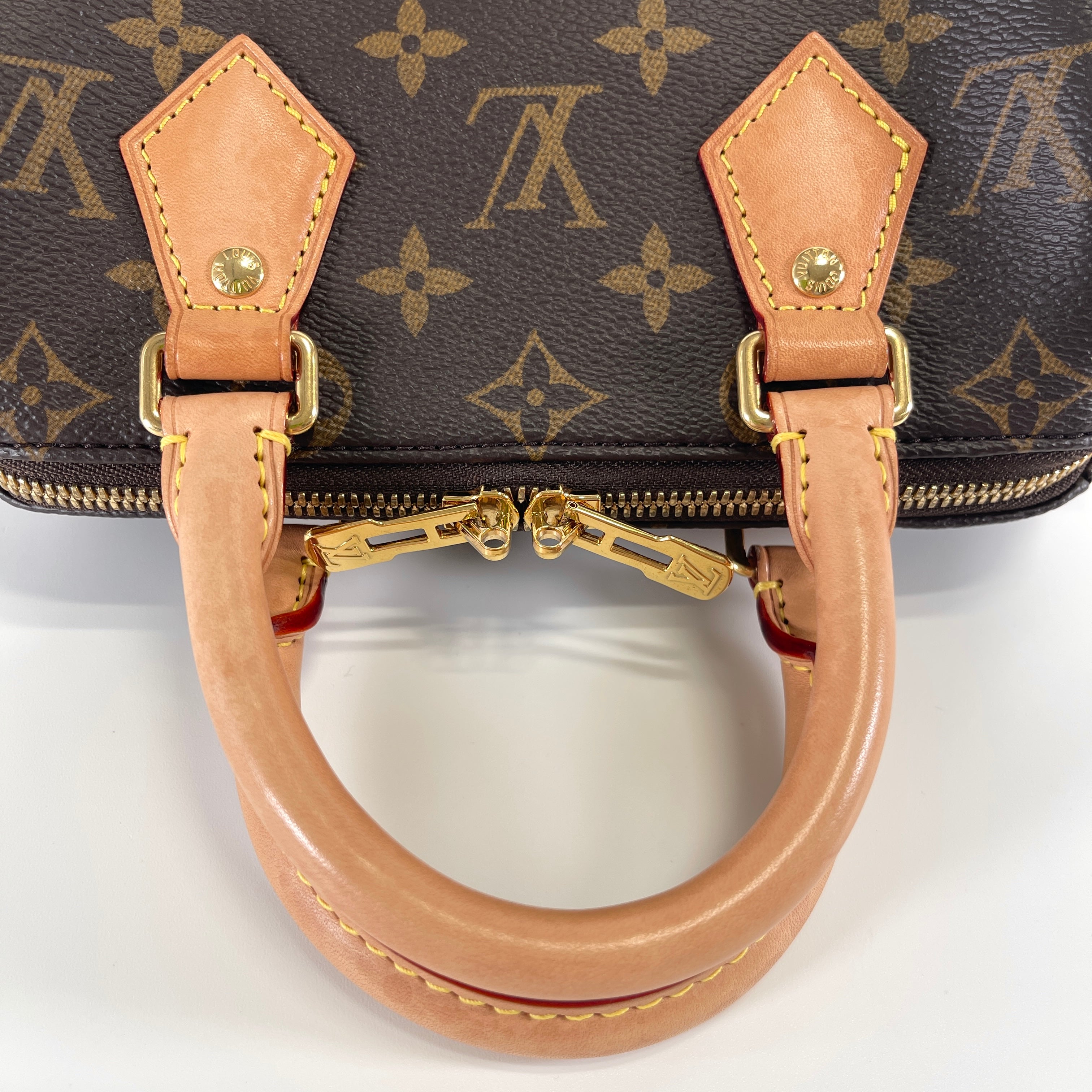 2603 secondhand LV Speedy Bandouliere IC Monogram