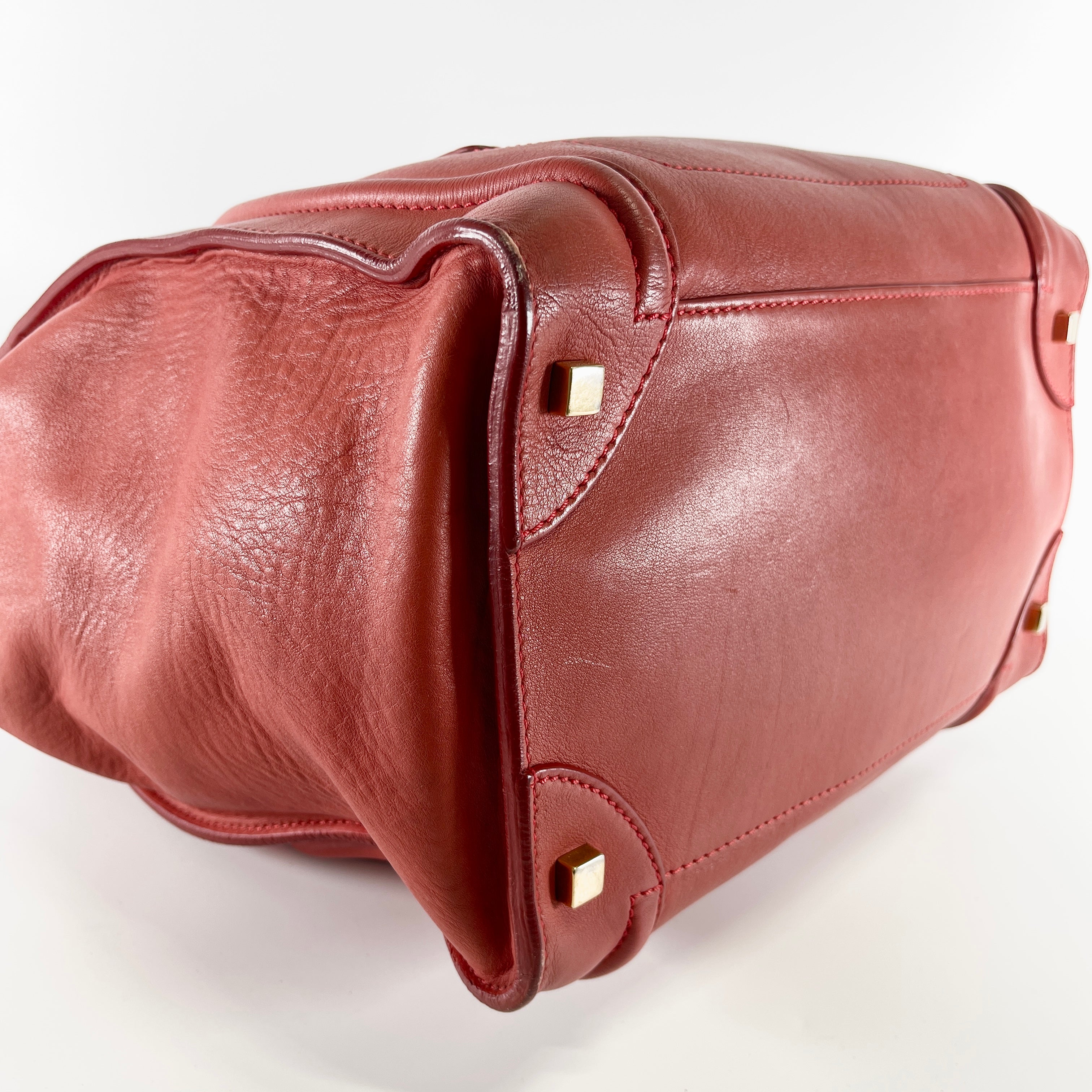 2603 secondhand CELINE Luggage mini Shopper F SA 0141 PA 0161 hand bag