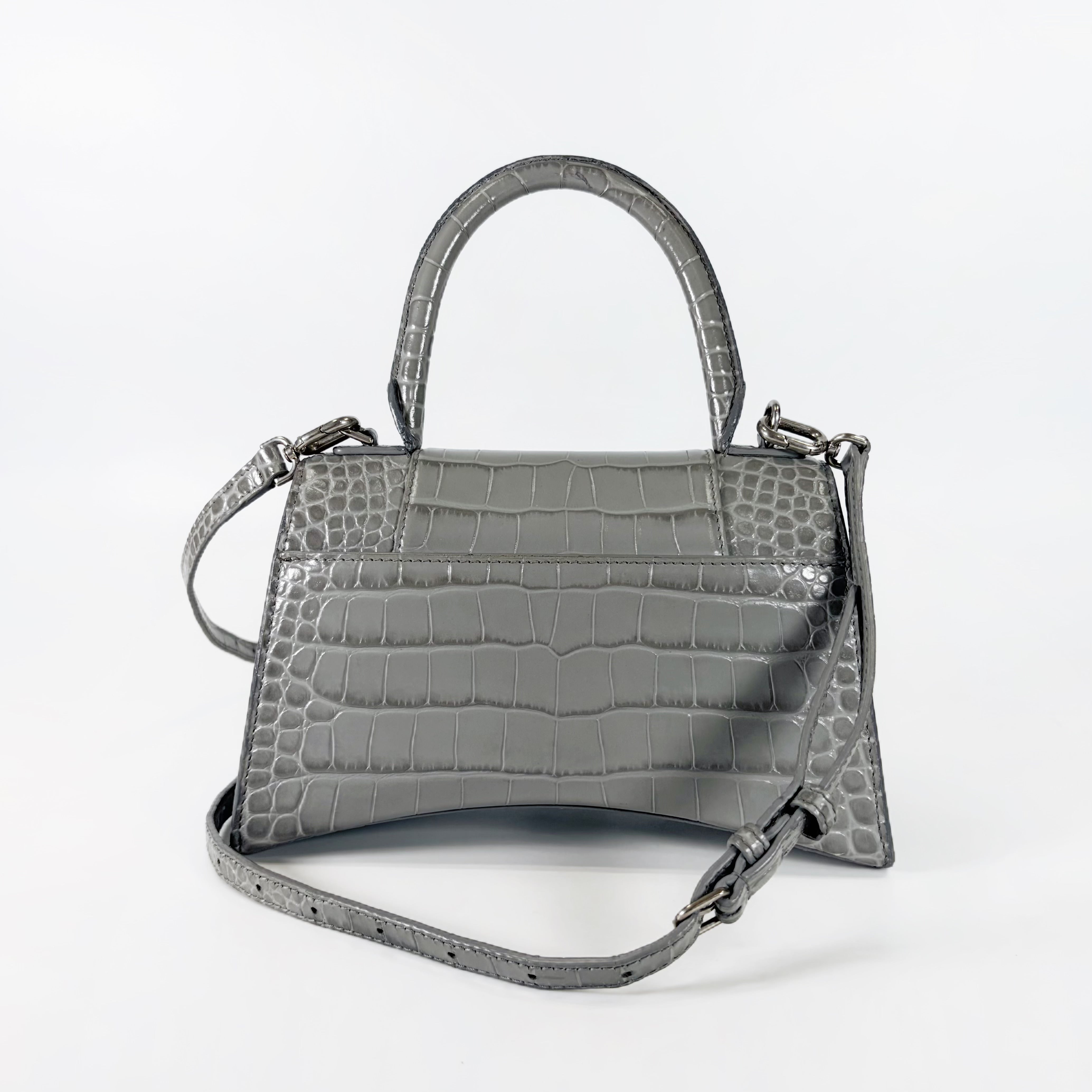2603 secondhand BALENCIAGA Small Hourglass ring bag