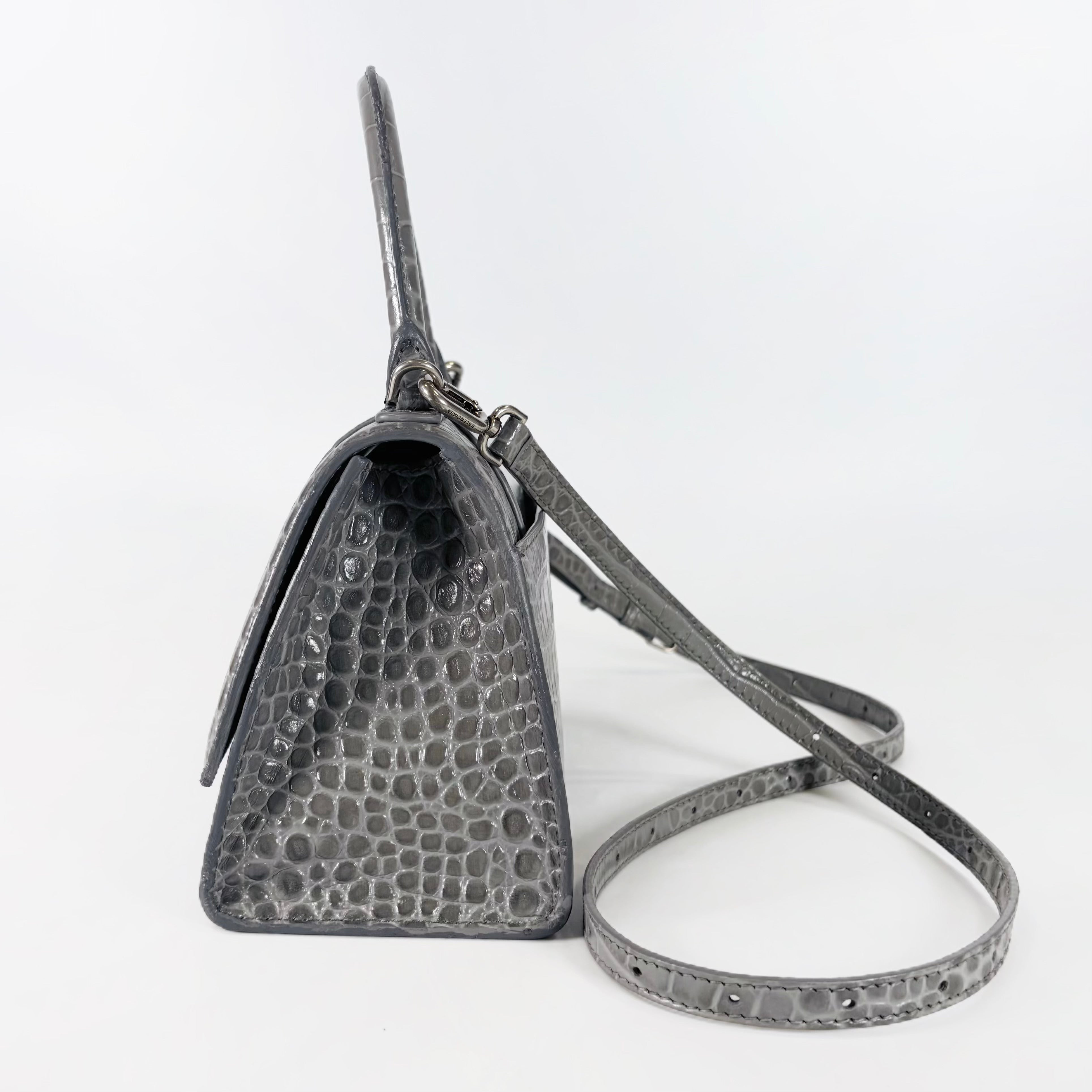 2603 secondhand BALENCIAGA Small Hourglass ring bag