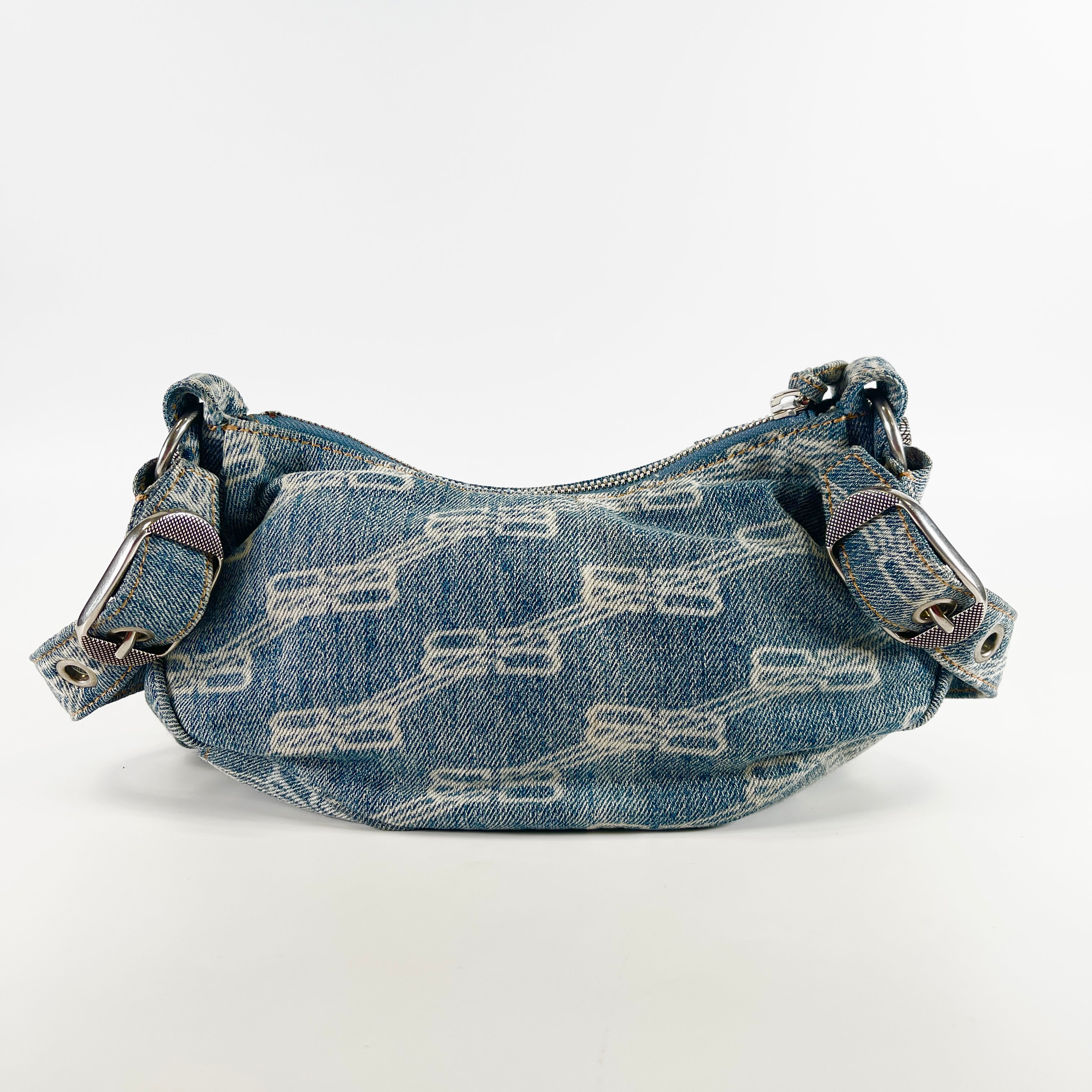 2603 secondhand BALENCIAGA One shoulder denim SA Rank
