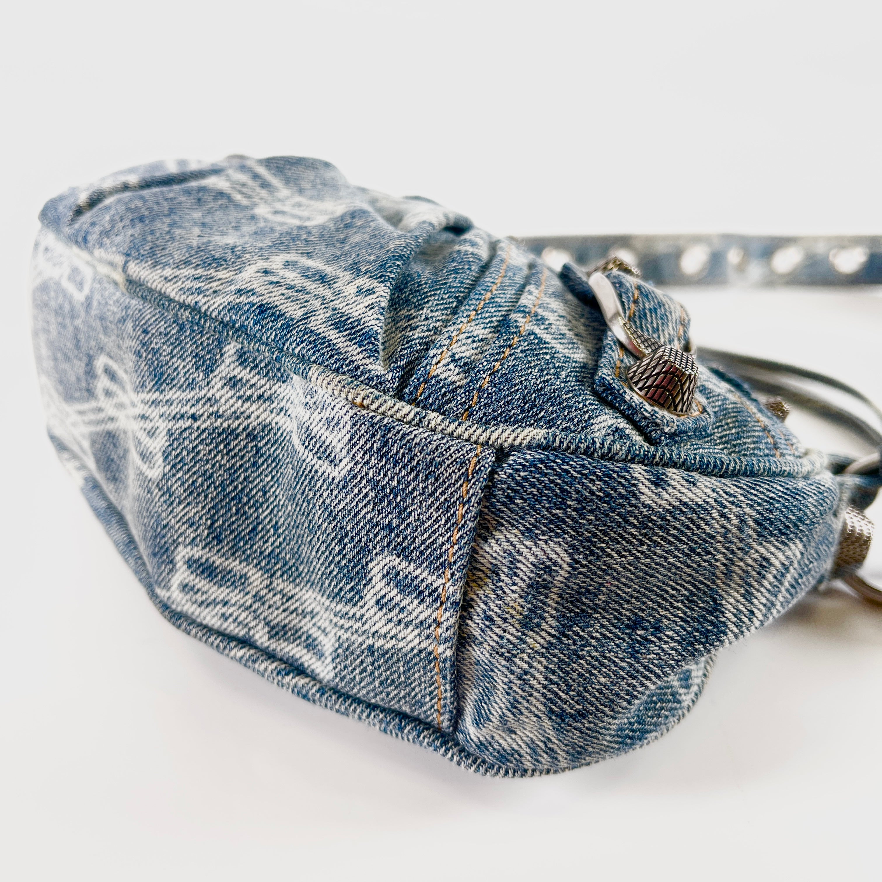 2603 secondhand BALENCIAGA One shoulder denim SA Rank
