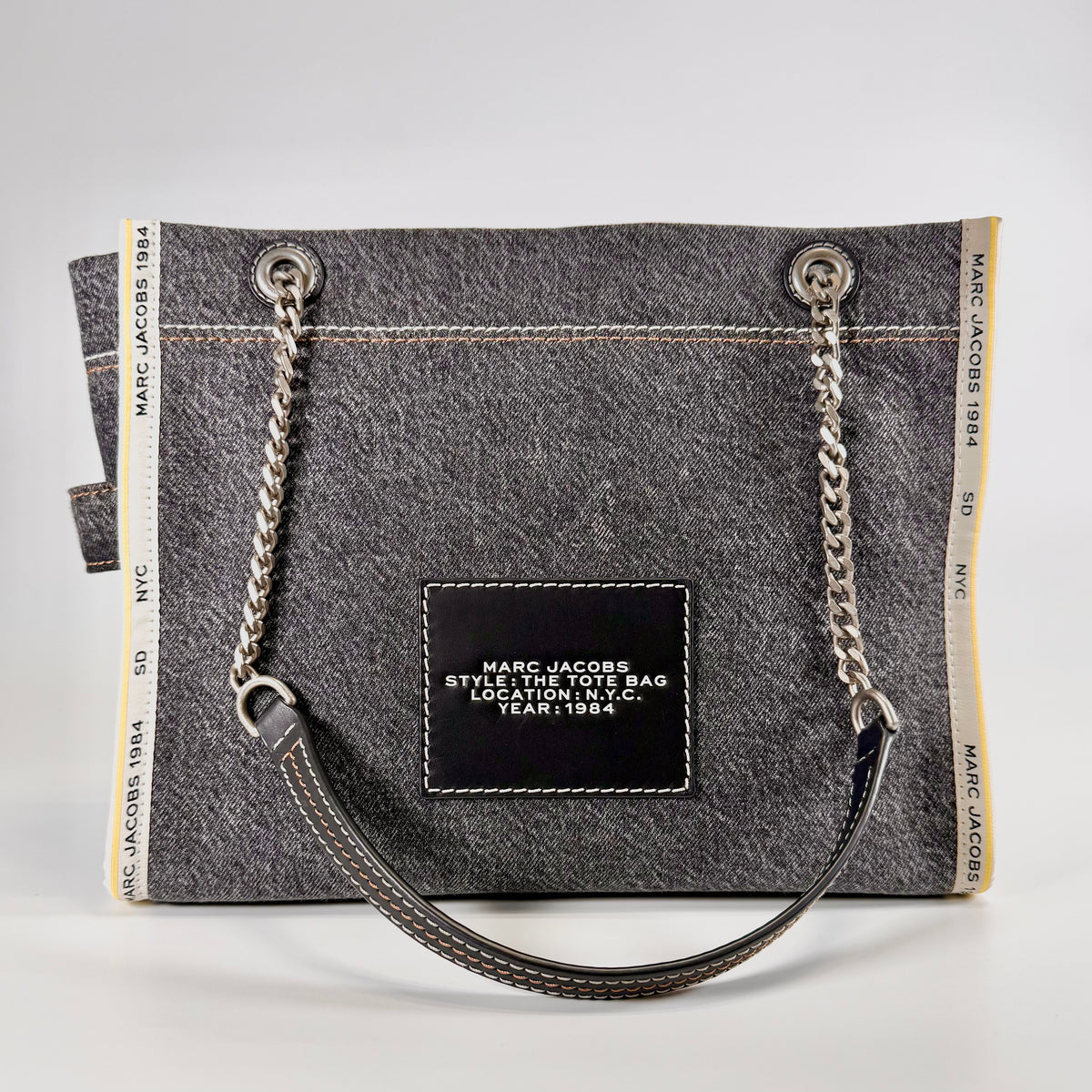 2608 secondhand MARC JACOBS Tote Bag The denim medium
